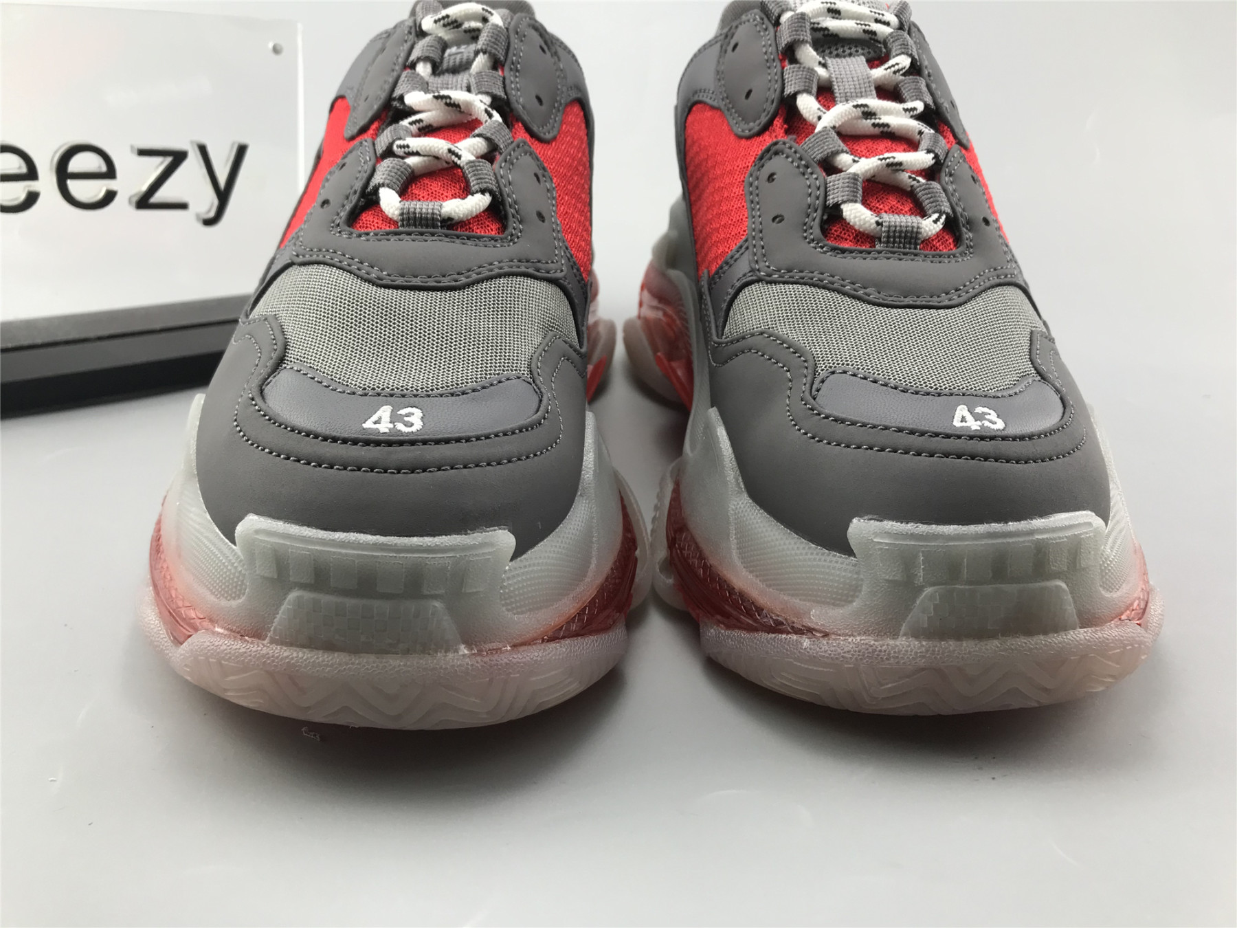 UA TRIPLE S SNEAKER GREY RED