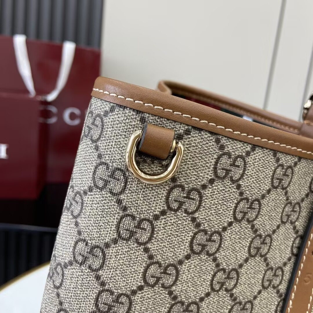 Gvc*1 GG Emblem Maxi Tote Bag 45.5x30x16cm (Without Original Box)