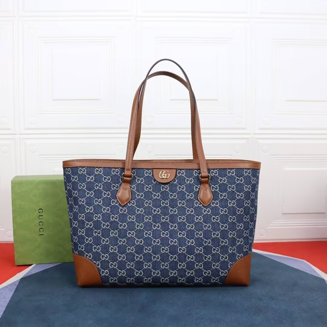 gvc*1 De*1m gg monogram medium ophidia shopping tote 38x28x14cm