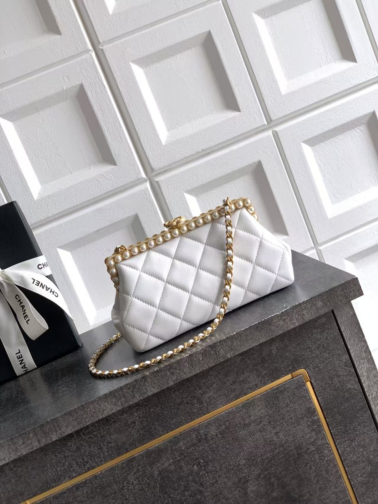 Ch**el Clutch AS5912 10x20x7cm