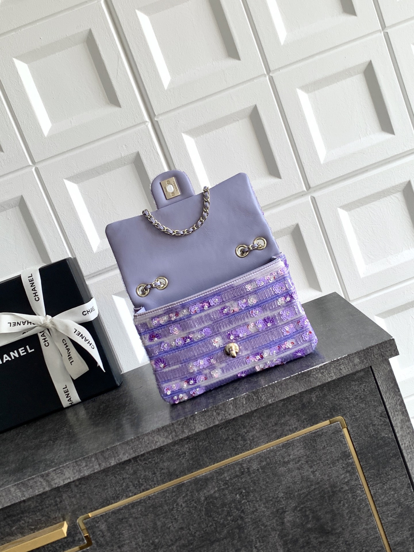 Ch**el mini flap handbag cf 20x12x6cm