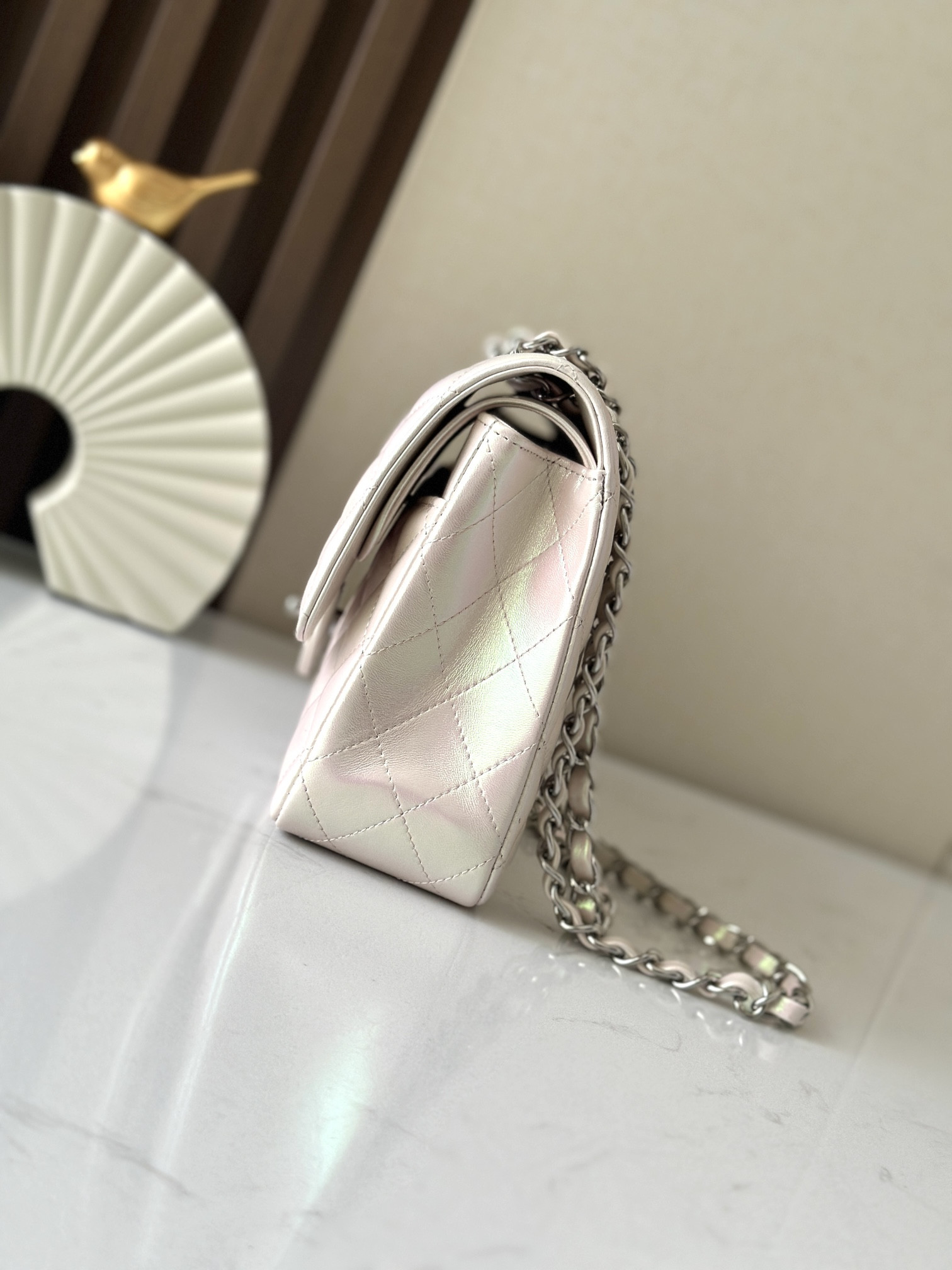 Ch**el classic flap a01112 15.5×25.5×6.5cm