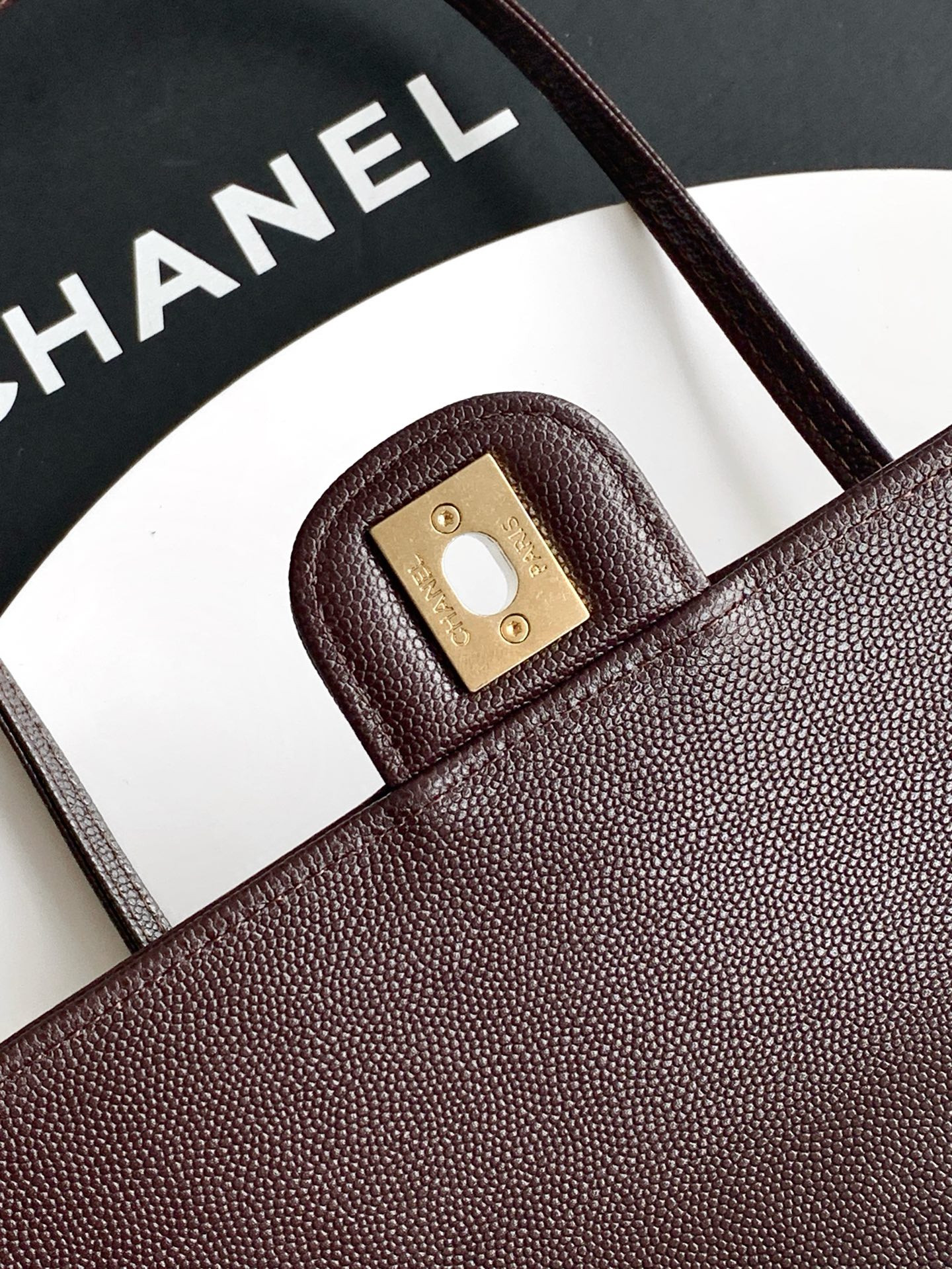 Ch**el small flap bag as6130 15x22x7cm