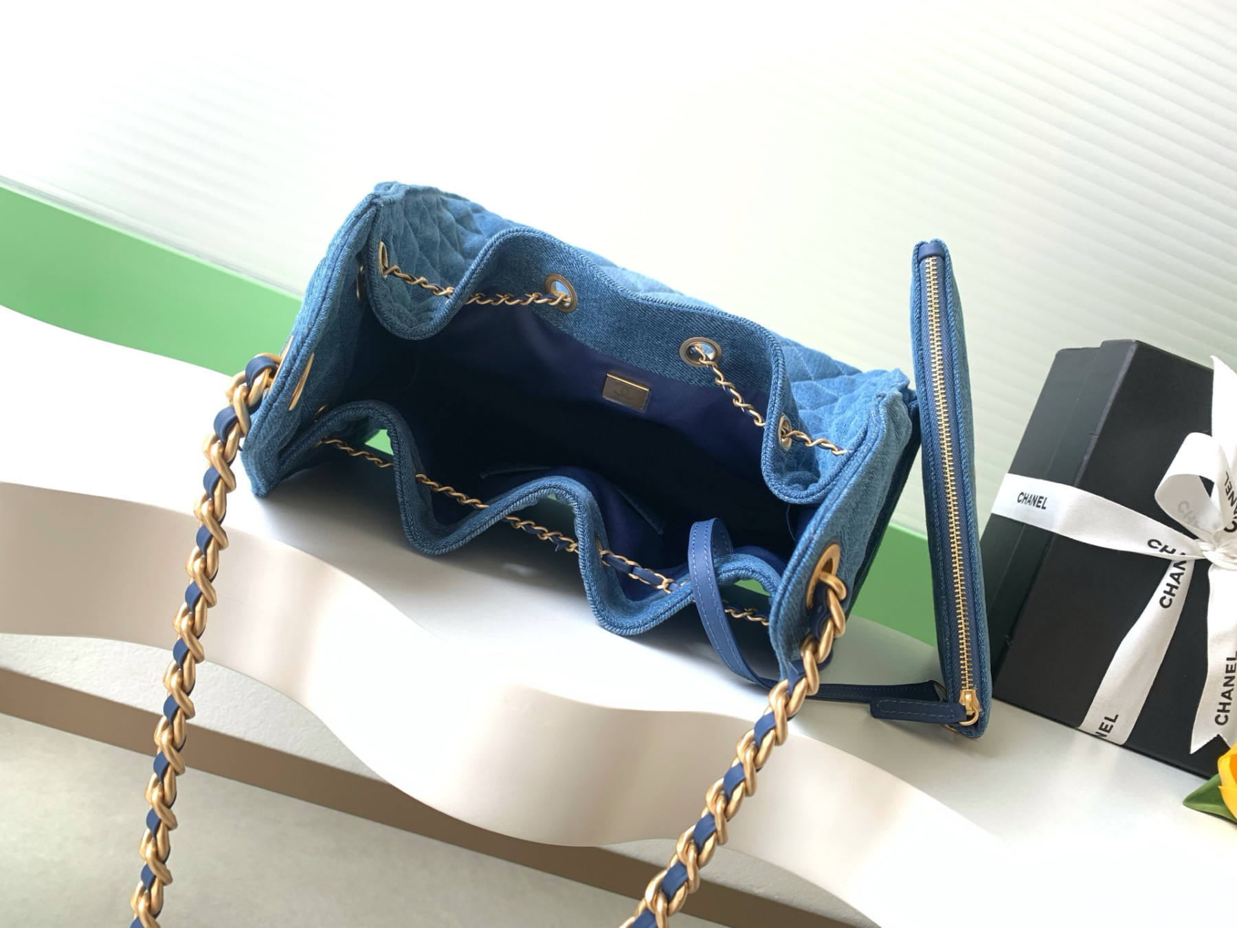 Ch**el 25c bucket hobo bag as5231 40x30x15cm
