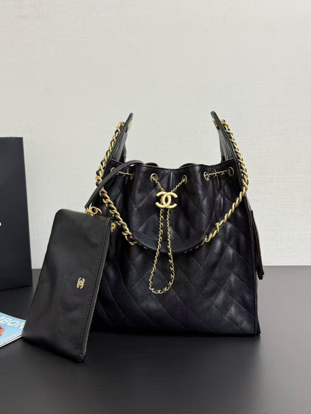 Ch**el 25C Bucket BAG 40x30x15cm