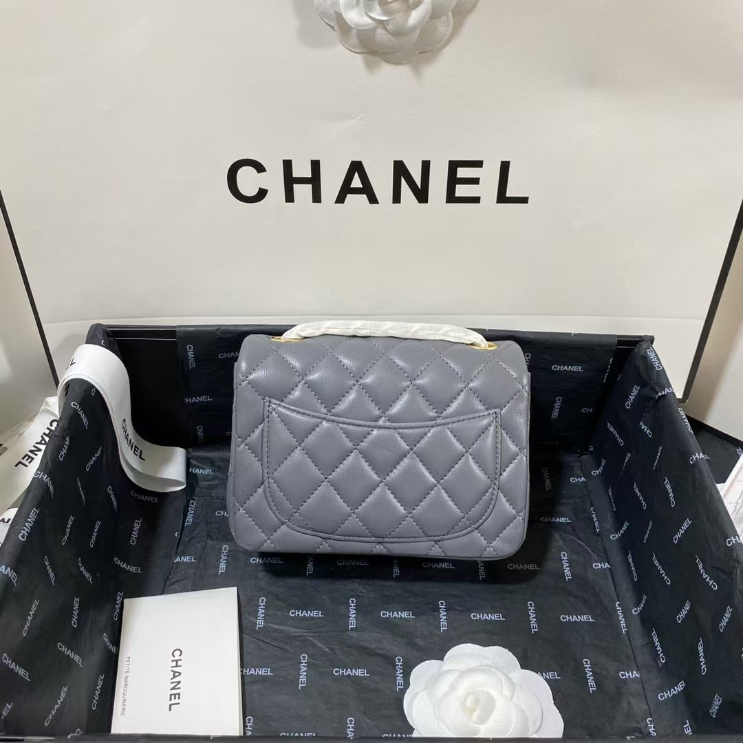 Ch**el Evening Bag 17cm