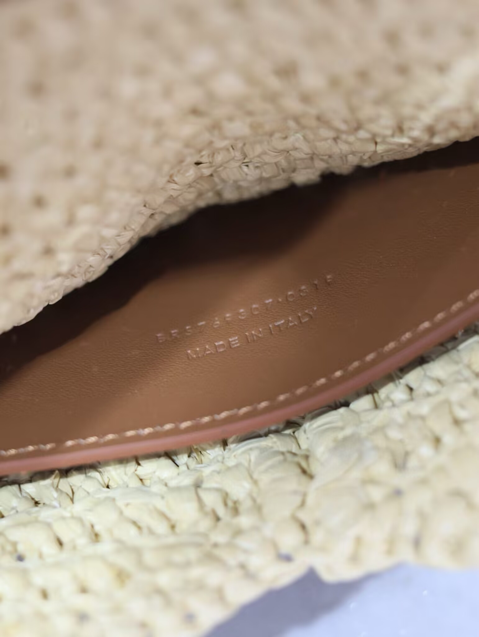 Y51 cassandre large envelope pouch in rope 29.5x18x4.5cm