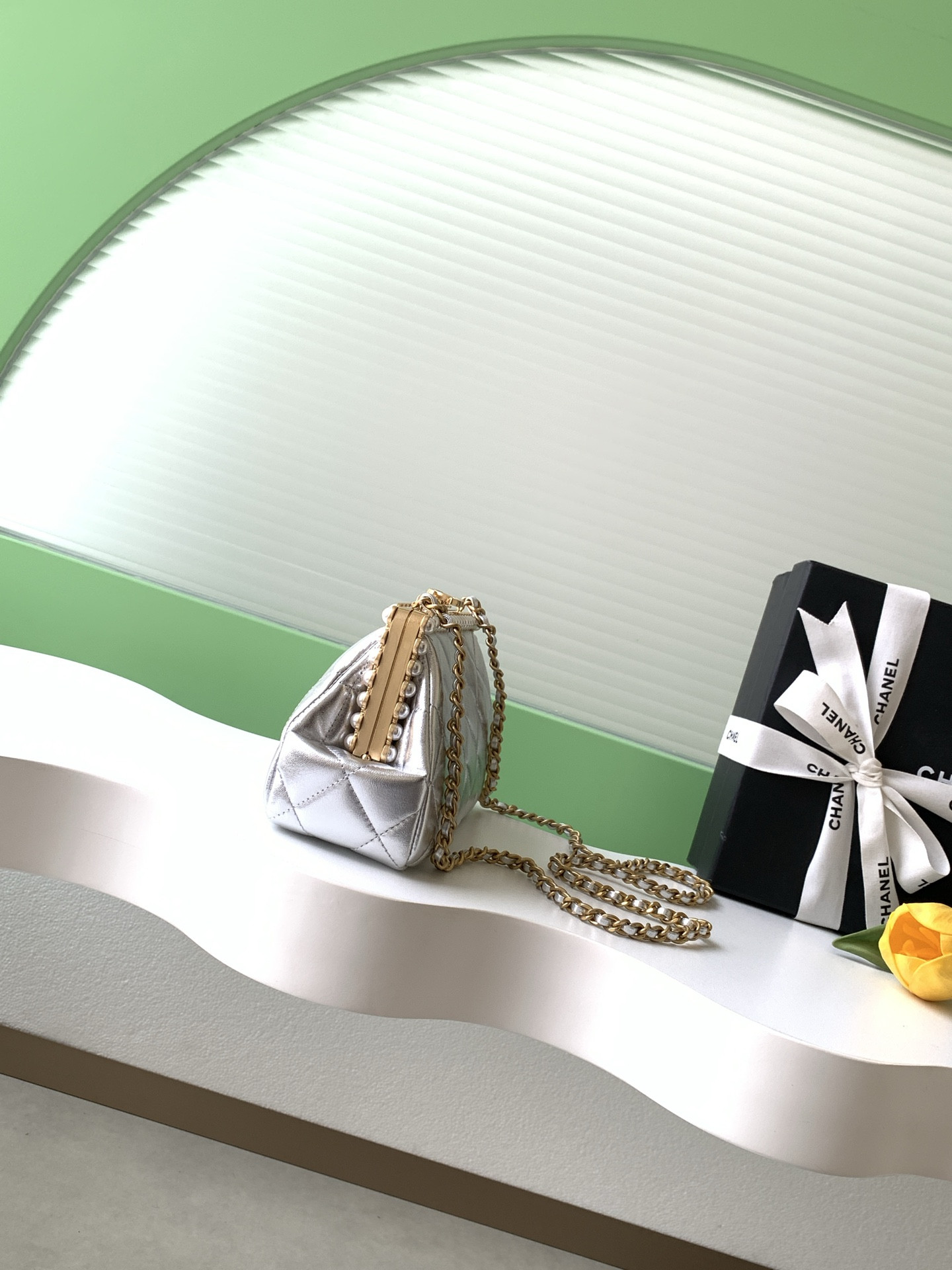 Ch**el clutch as5912 10x20x7cm