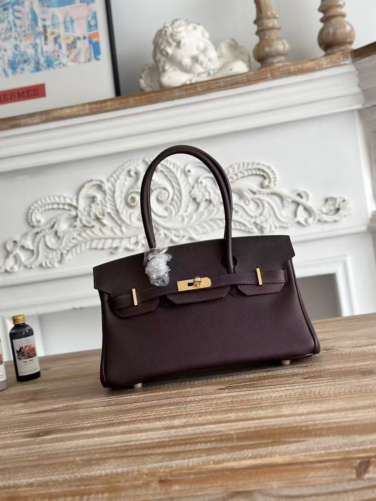 H**me5 birkin shoulder light 29cm