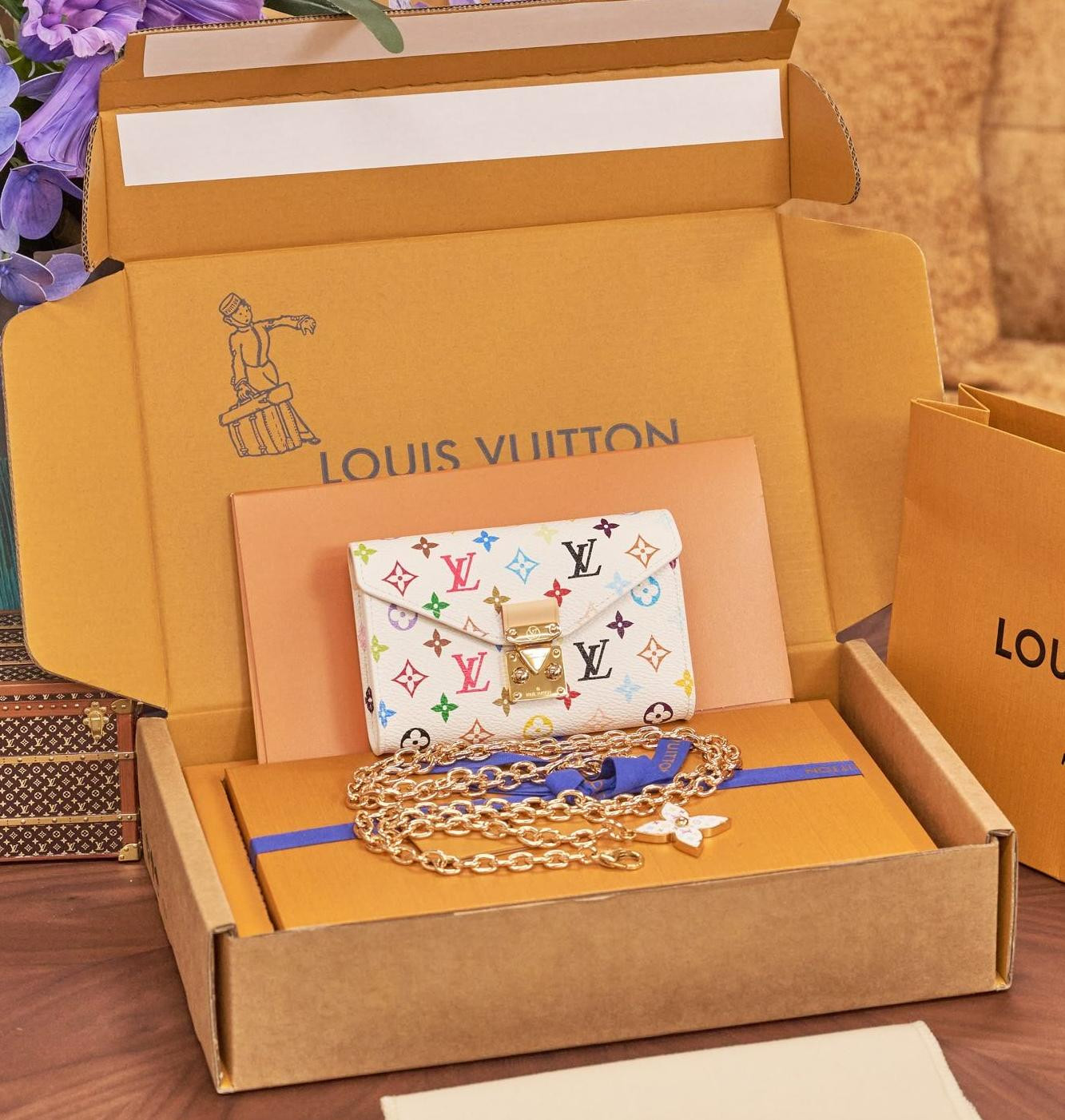 LV x TM Pouch Metis Belt M4625Z 13.5x8x3cm