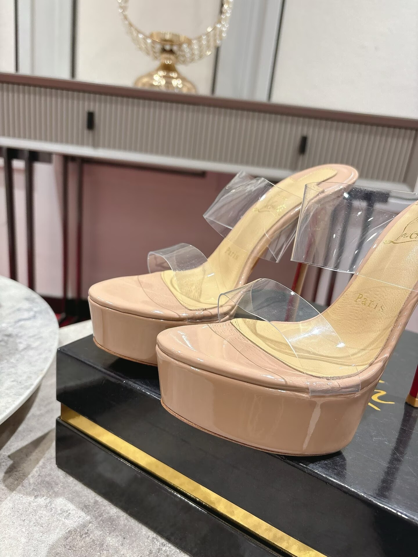 ua Chr1st1an louboutin just nothing alta 12.5cm heel
