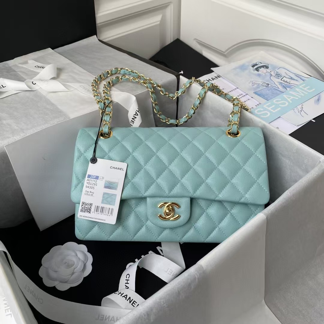 Ch**el Classic Flap Bag 15.5×25.5×6.5cm