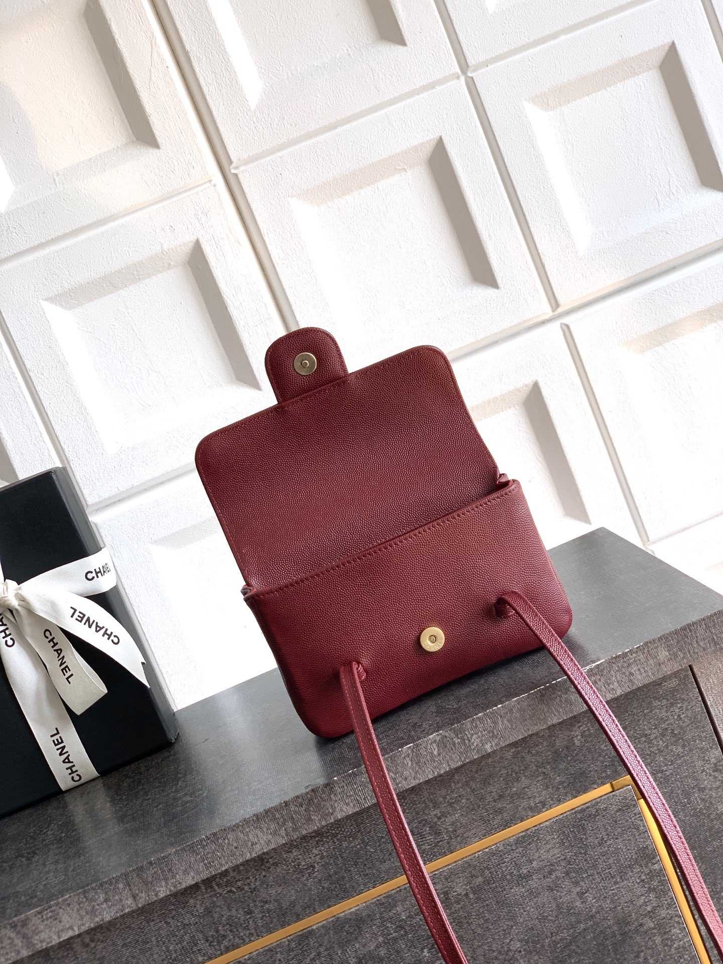 Ch**el flap bag 11.5x17x5cm