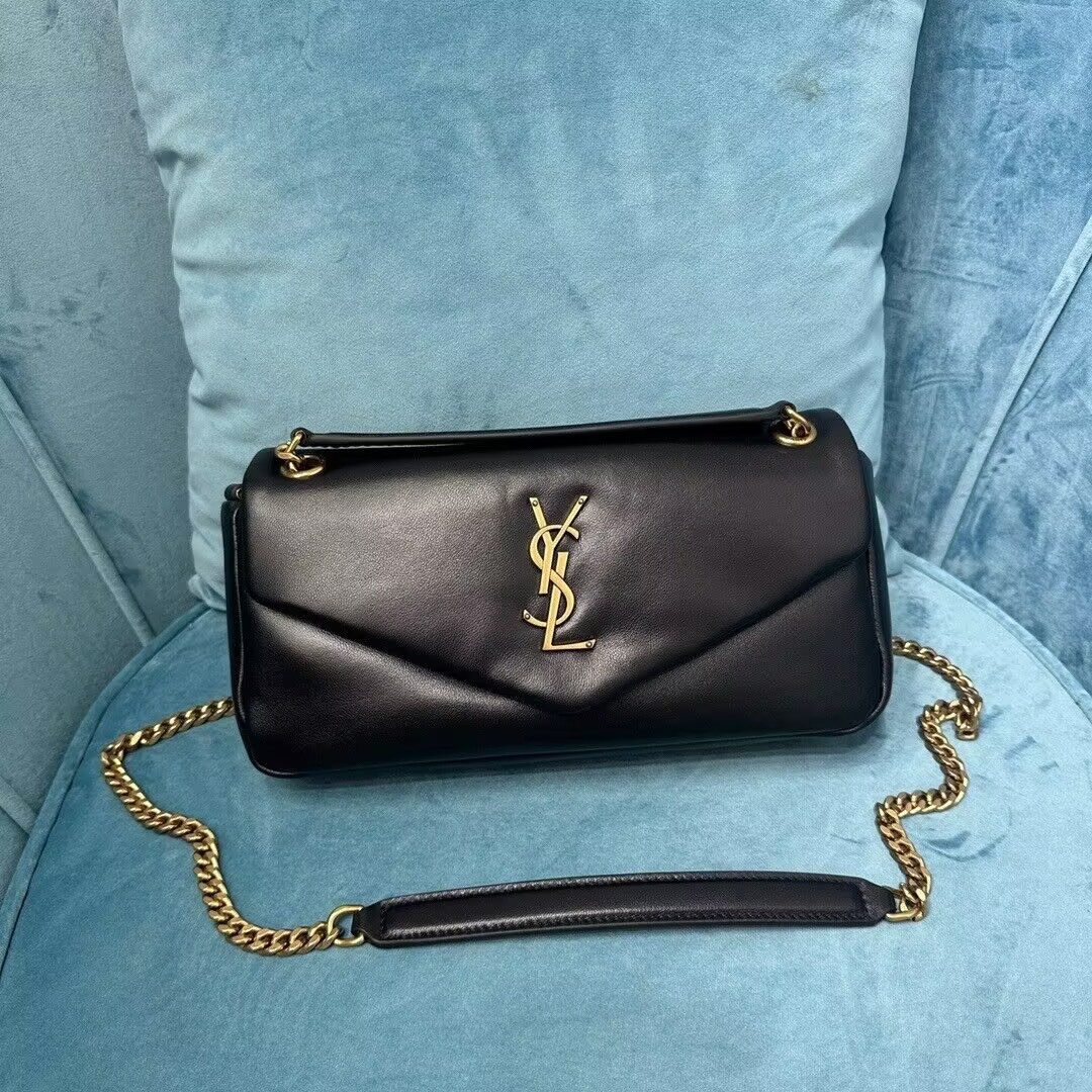 Y51 Calypso small in plunged lambskin 26x14x7cm