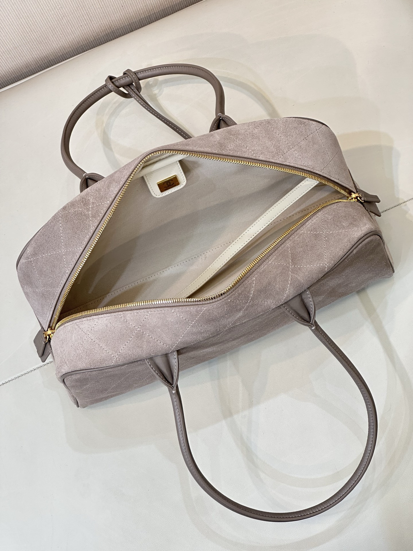 Ch**el bowling bag 19x35x12.5cm