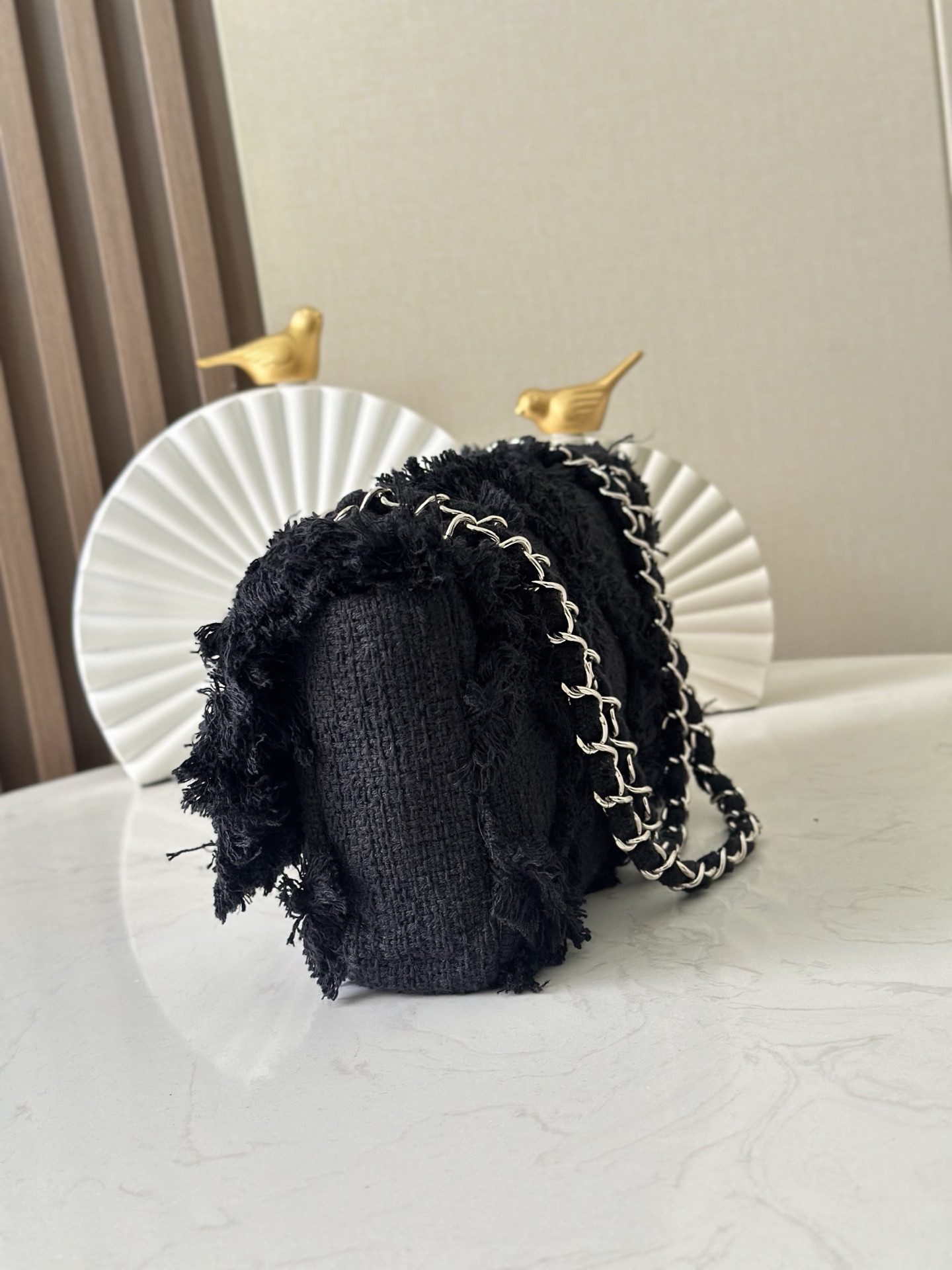 Ch**el vintage flap bag as3318 27cm