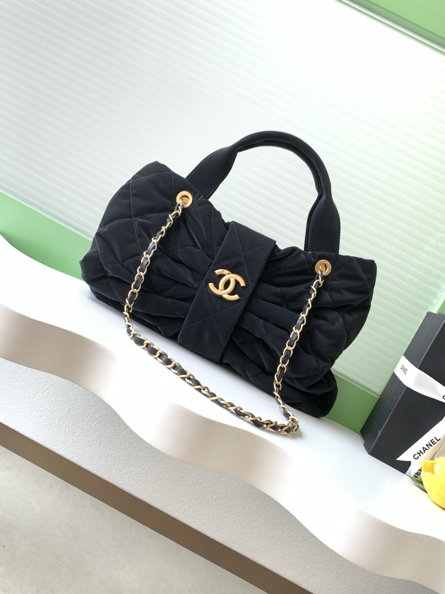 Ch**el bow bag 29x38x5cm