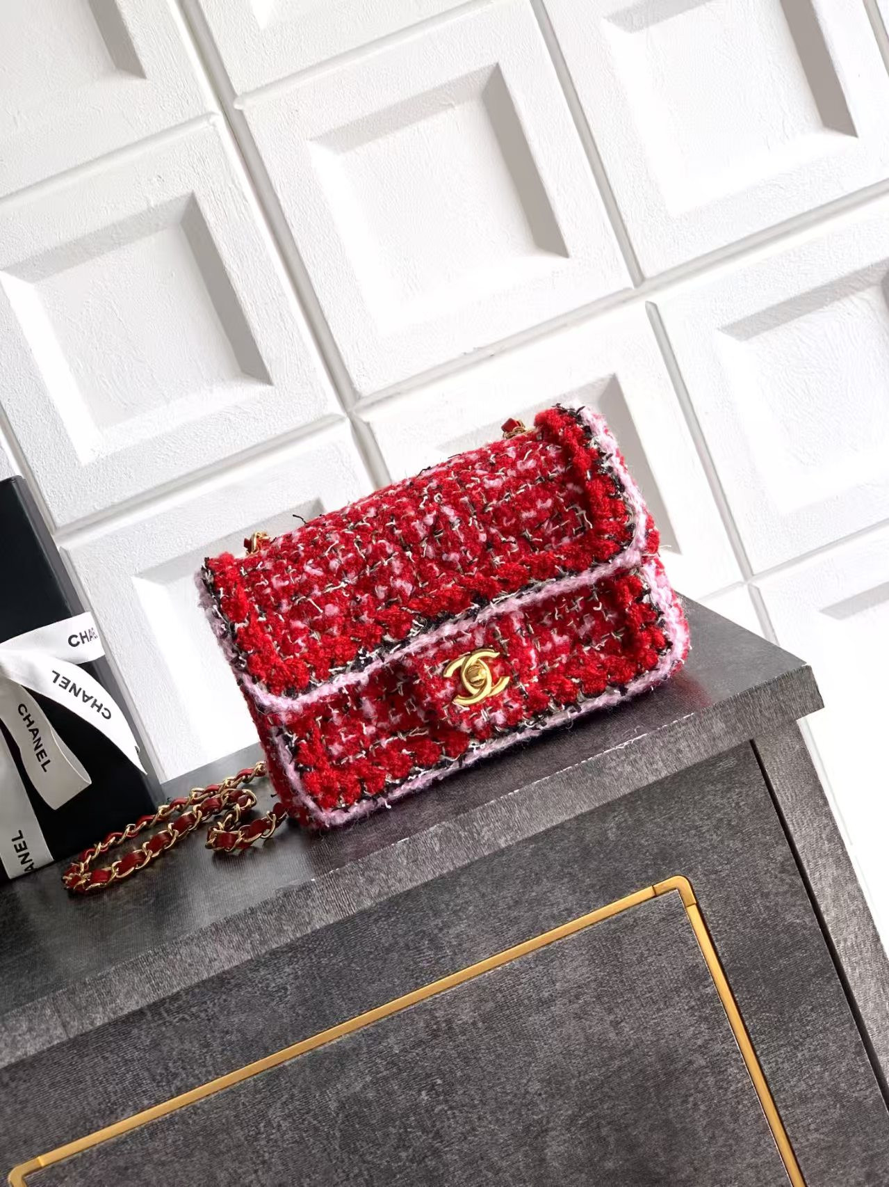 Ch**el Mini Flap Bag 20x12x6cm