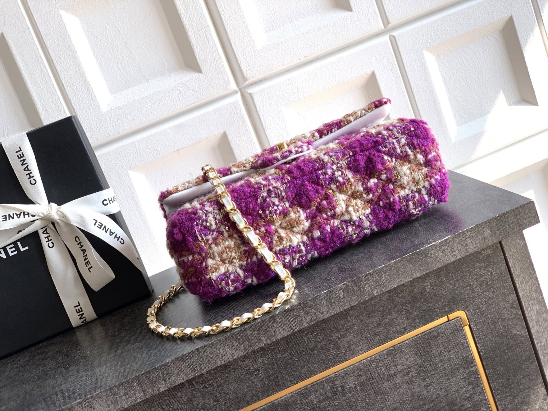 Ch**el flap bag 25x15x6.5cm