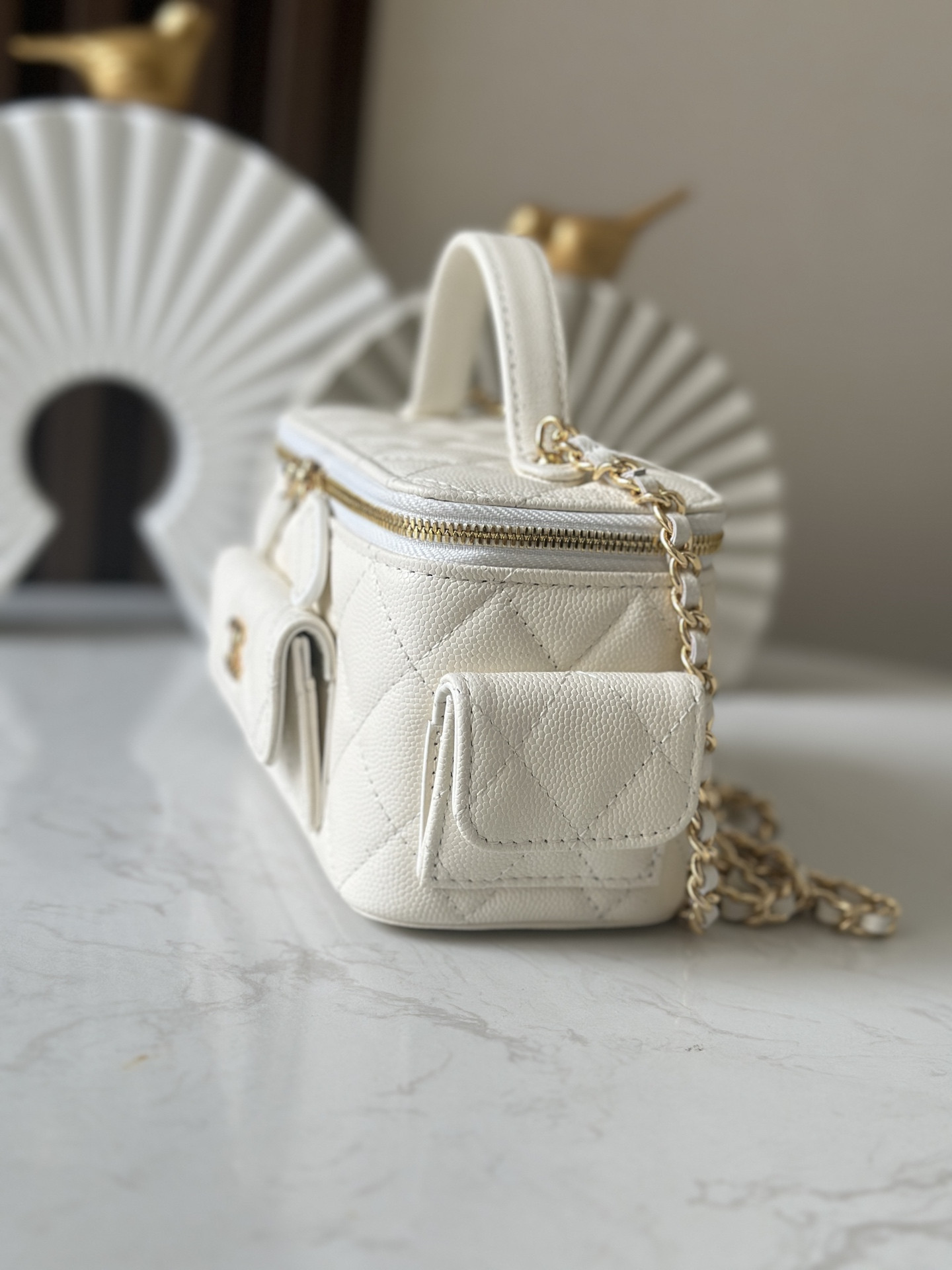 Ch**el vanity case 17cm