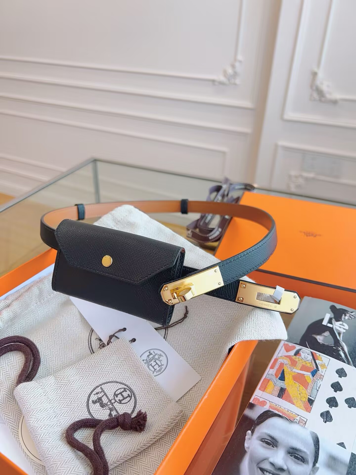 H**me5 kelly pocket 18 belt