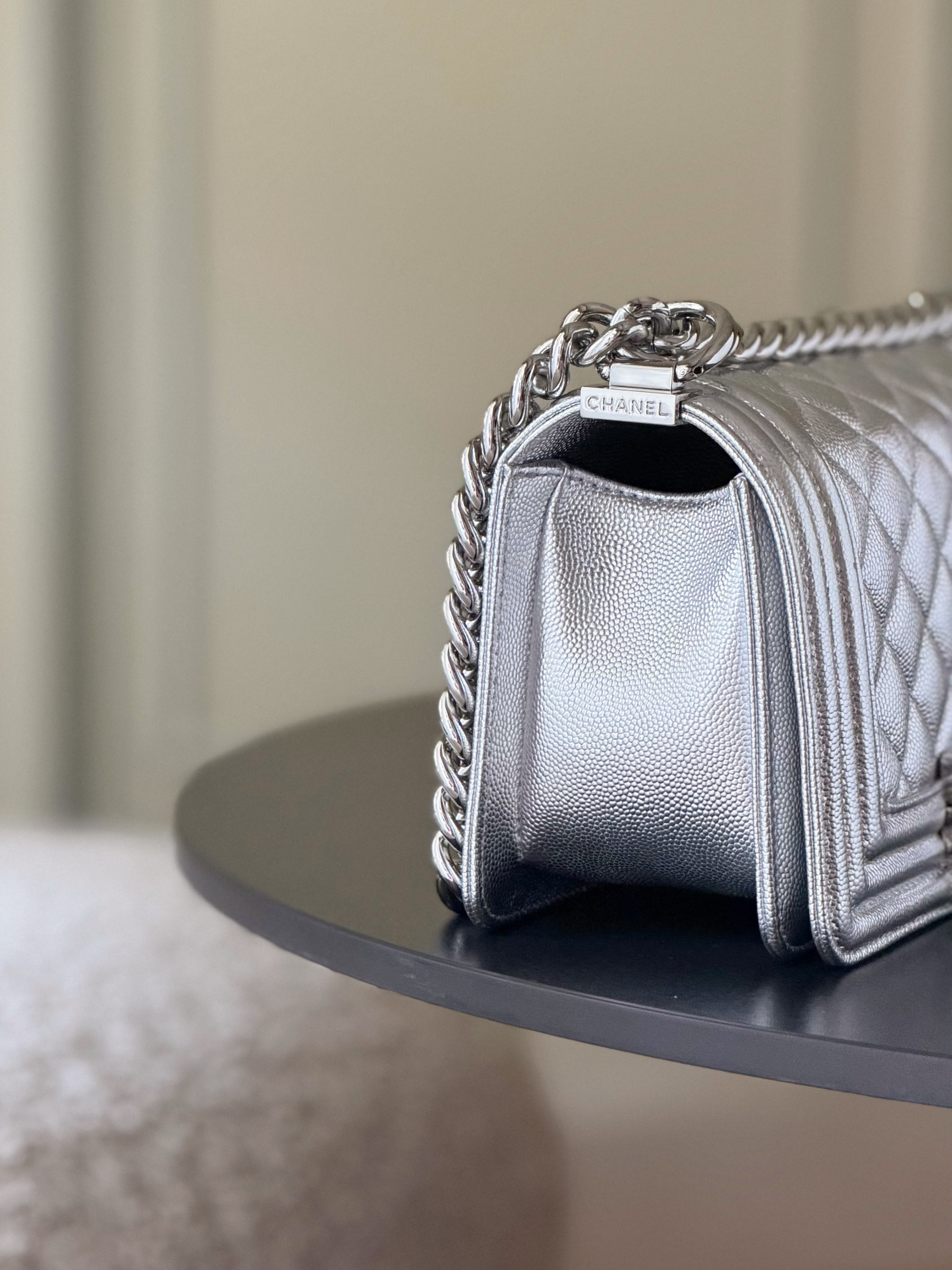 Ch**el boy handbag 12x20x7cm