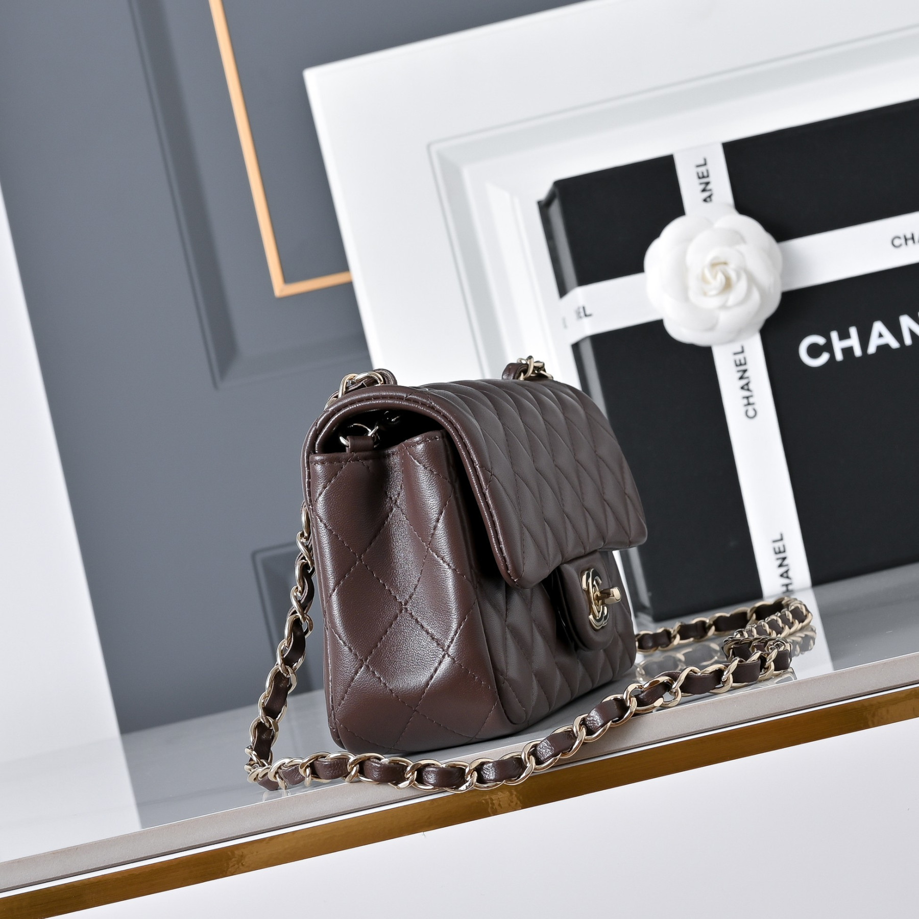 Ch**el mini flap bag 20x12x6.5cm
