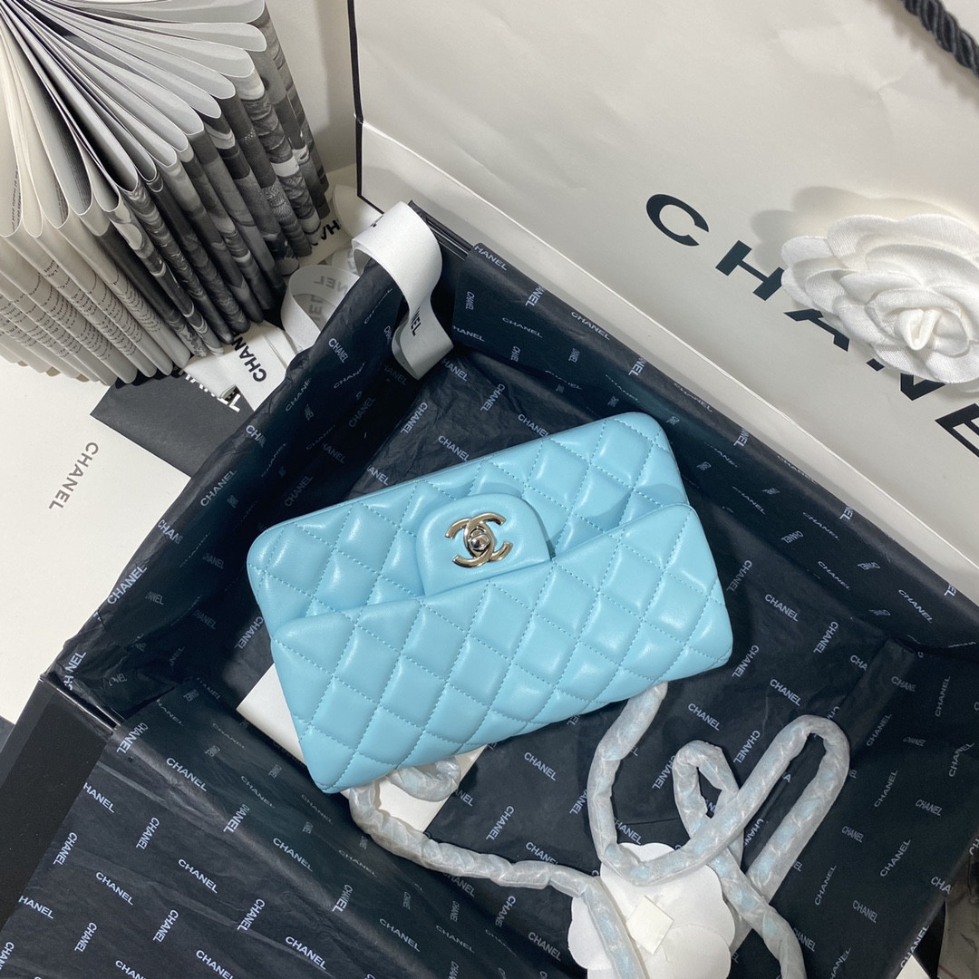 Ch**el mini flap bag 20x12x6cm