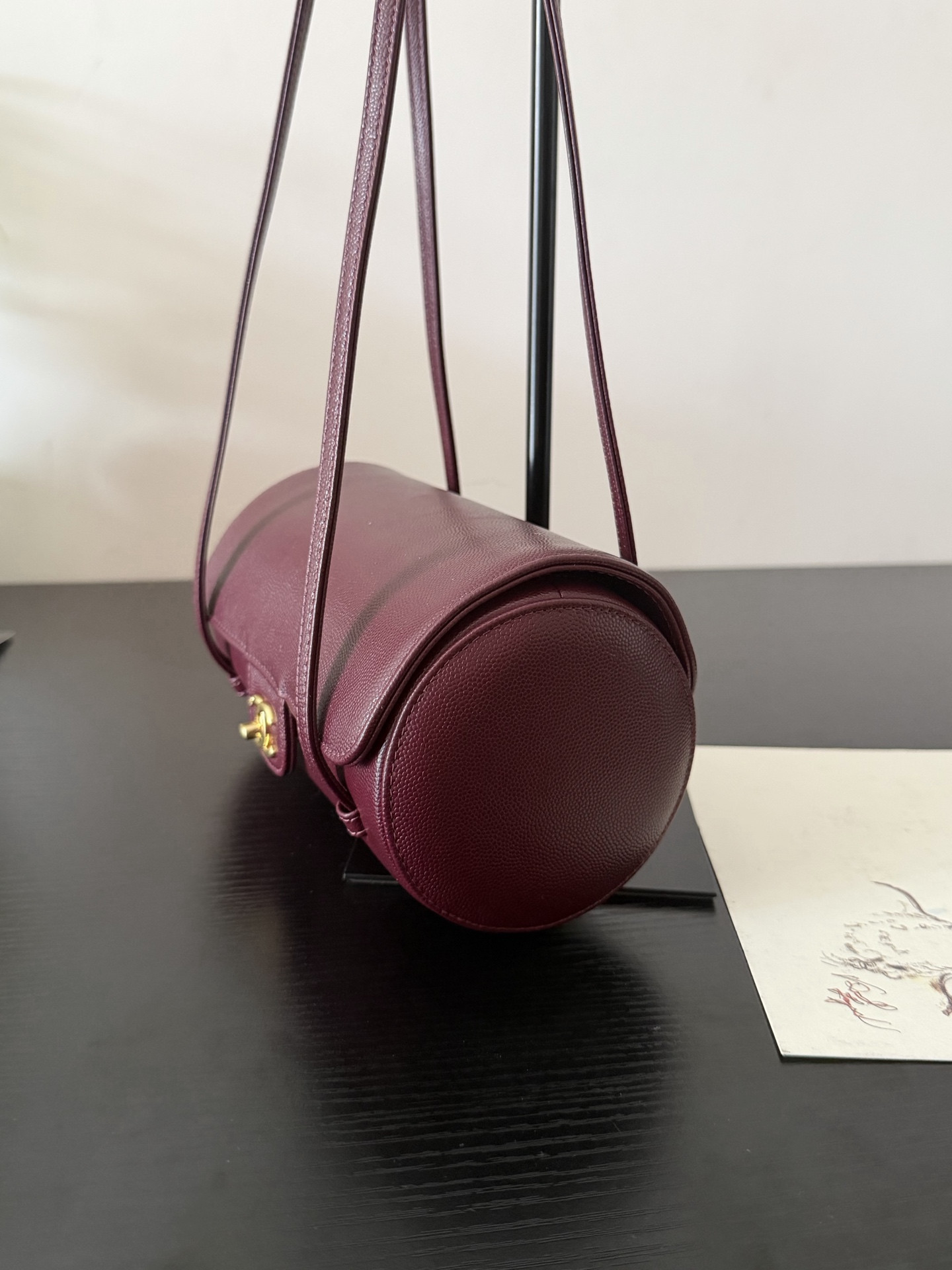 Ch**el small bowling bag as6143 10x20.5x10cm