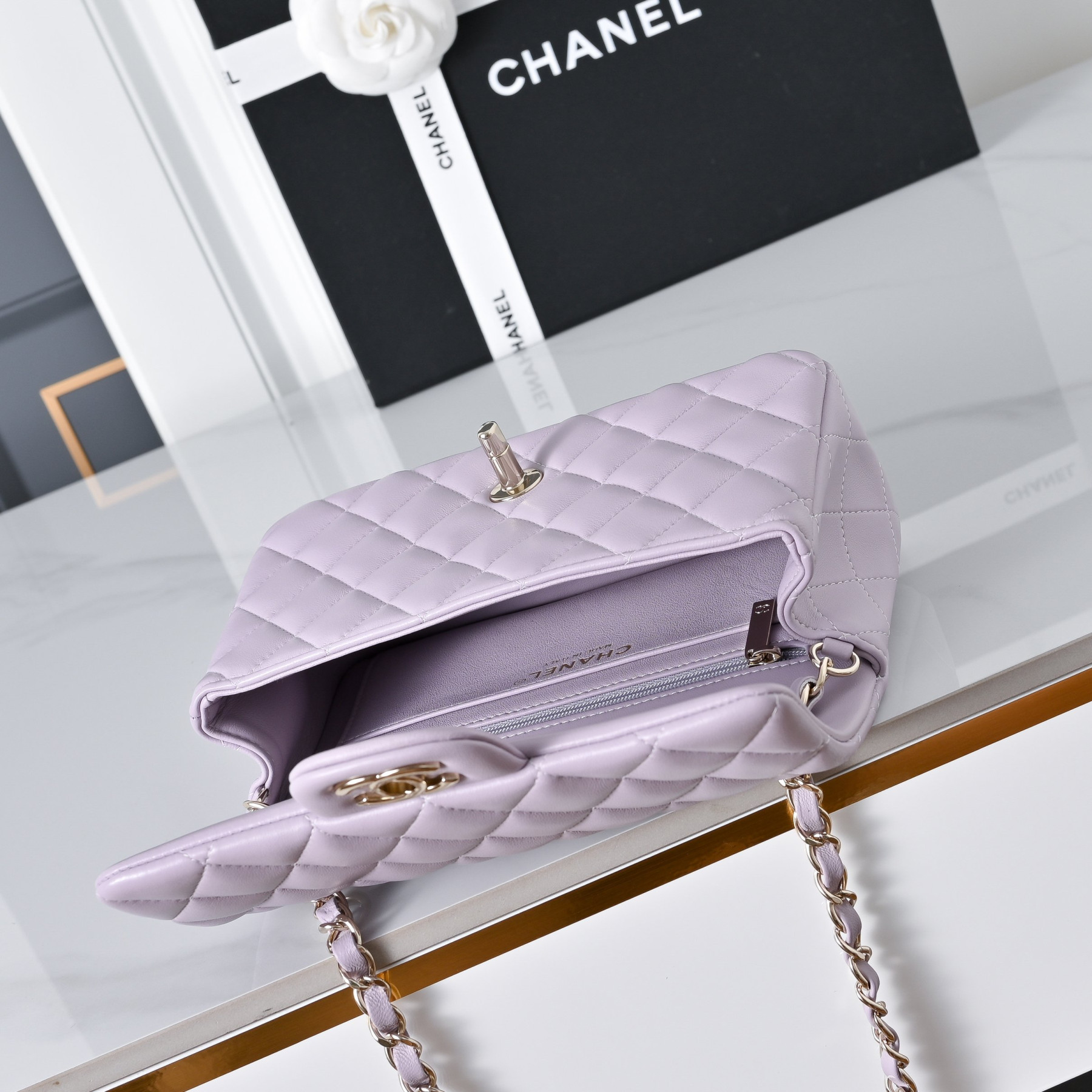 Ch**el mini flap bag 20x12x6.5cm
