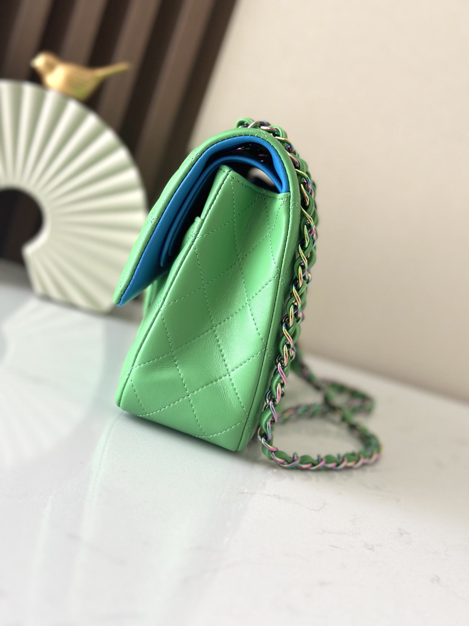 Ch**el flap bag 25.5x15x6cm