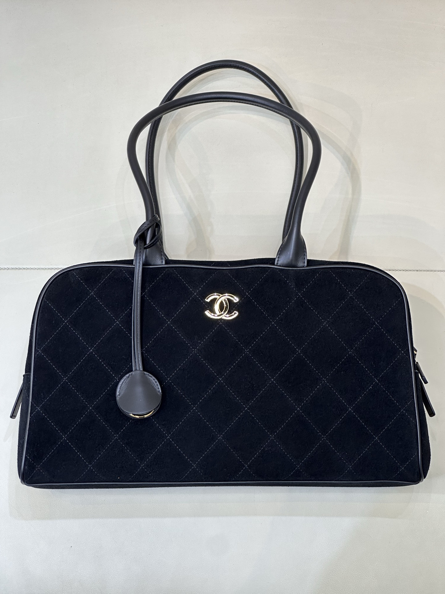 Ch**el bowling bag 19x35x12.5cm