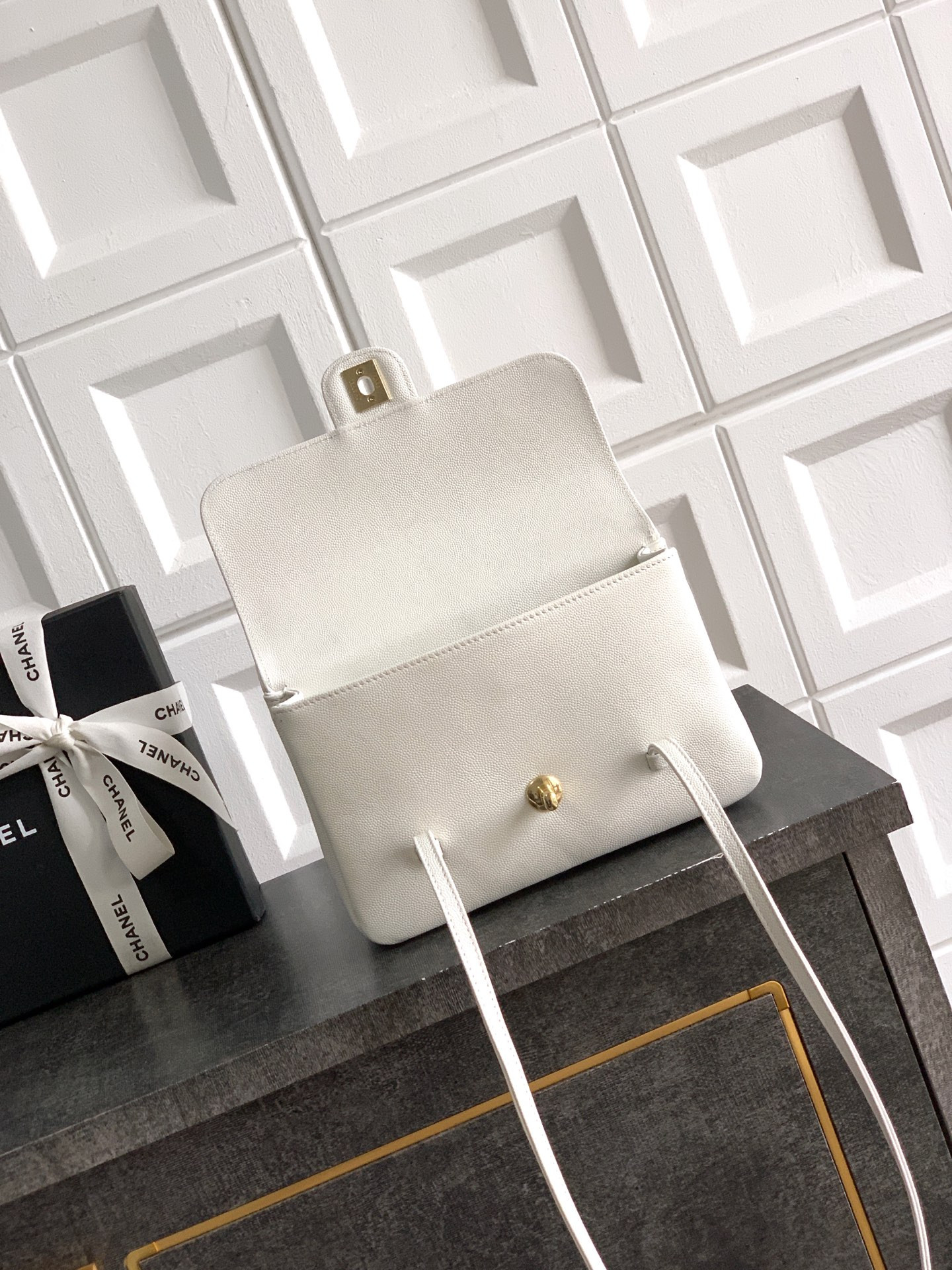 Ch**el small flap bag as6130 15x22x7cm