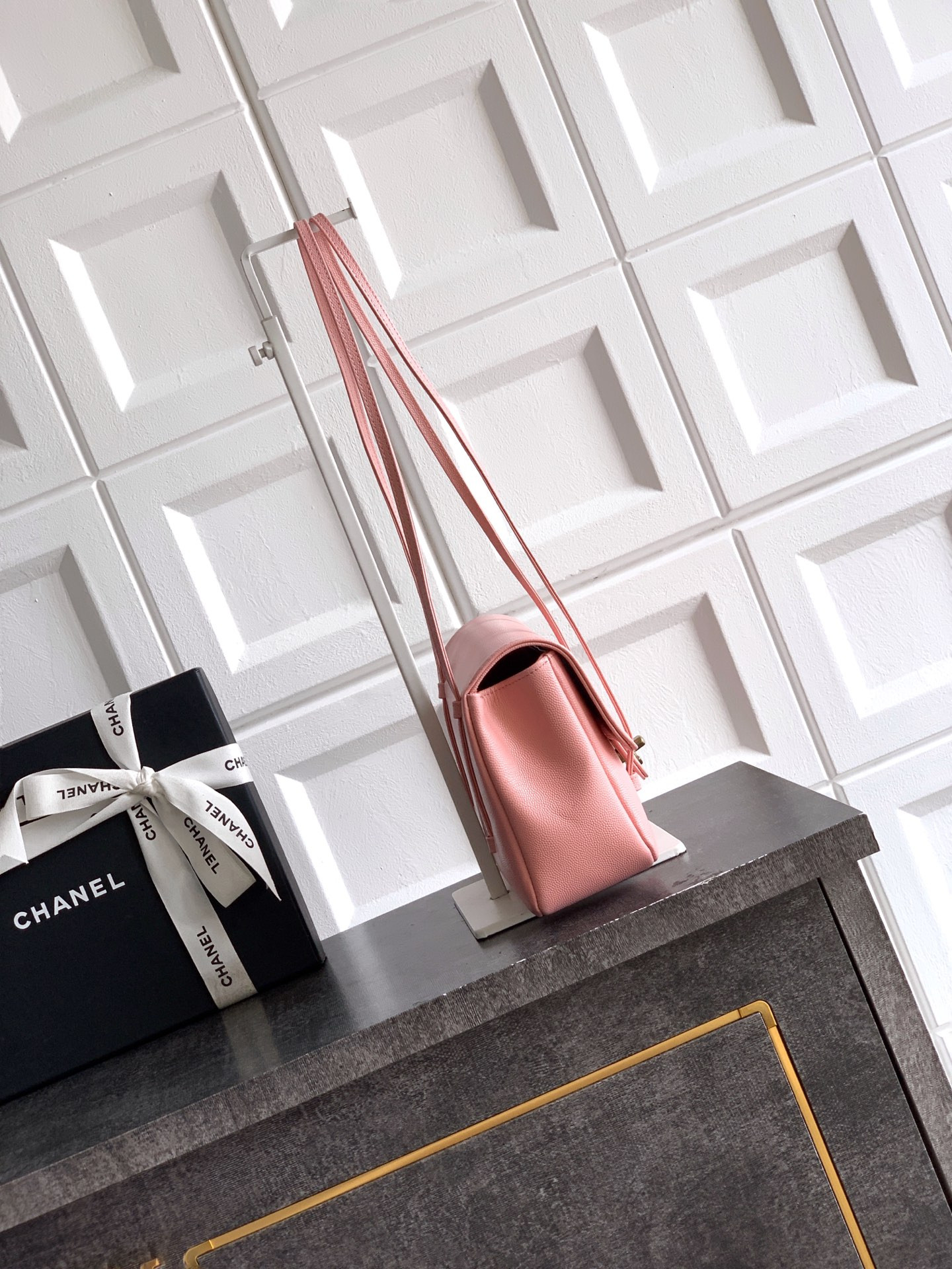Ch**el small flap bag as6130 15x22x7cm