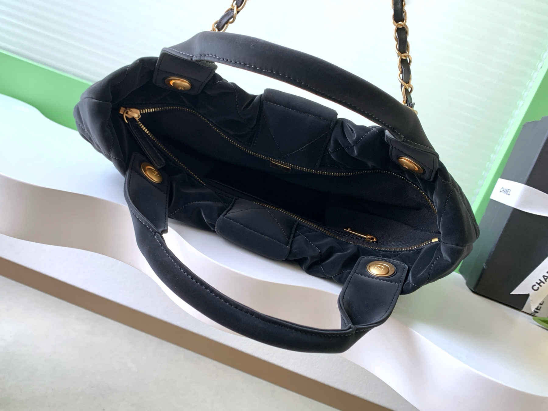 Ch**el bow bag 29x38x5cm