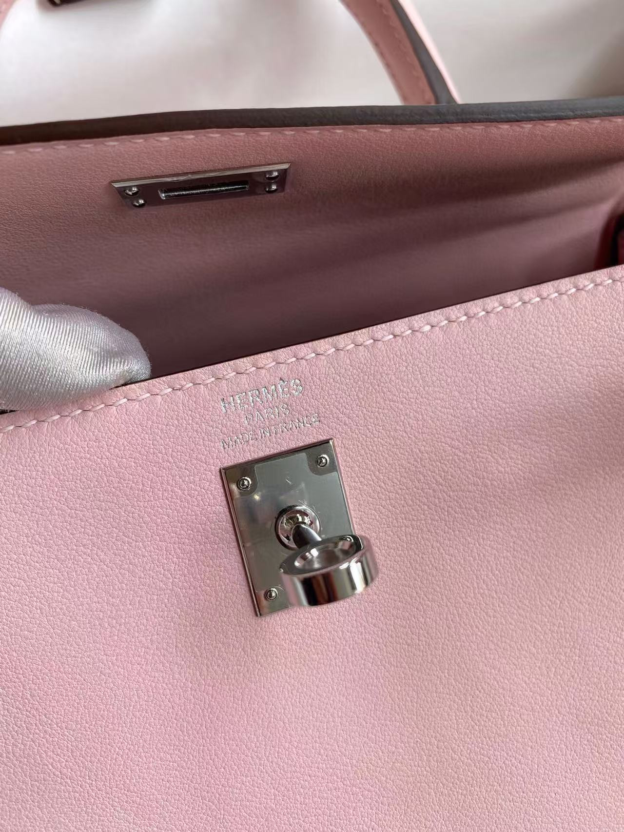 h**me5 kelly silver-tone hardware swift 25 28 (cusT0mized, about 20days, no return no exchange)