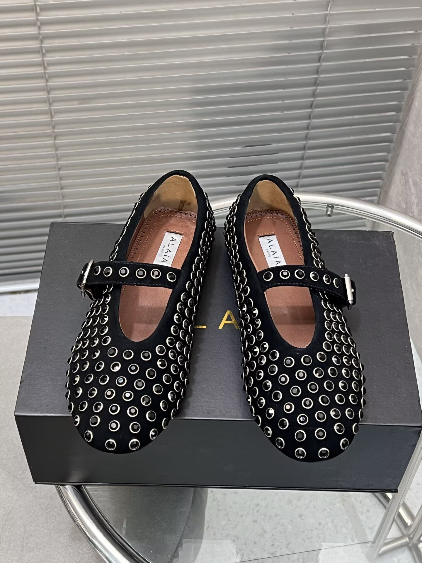 UA A1a1a STRASS BALLET FLATS