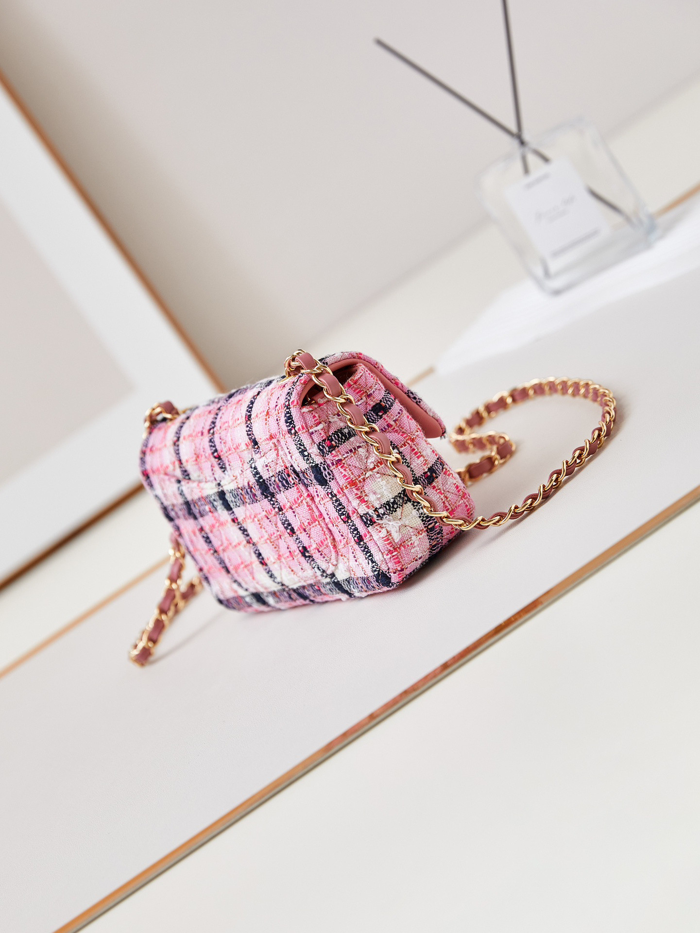 Ch**el MINI CLASSIC HANDBAG 12 × 20 × 6 cm