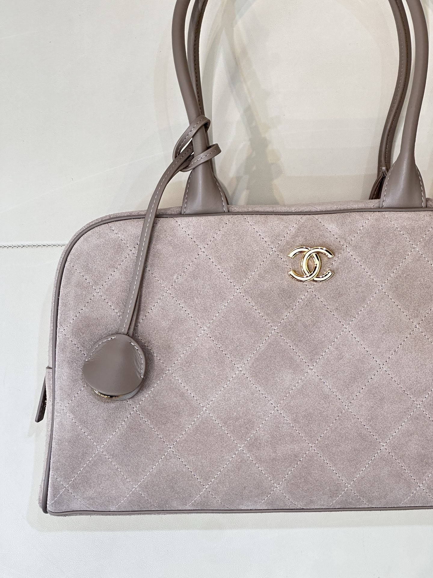 Ch**el bowling bag 19x35x12.5cm