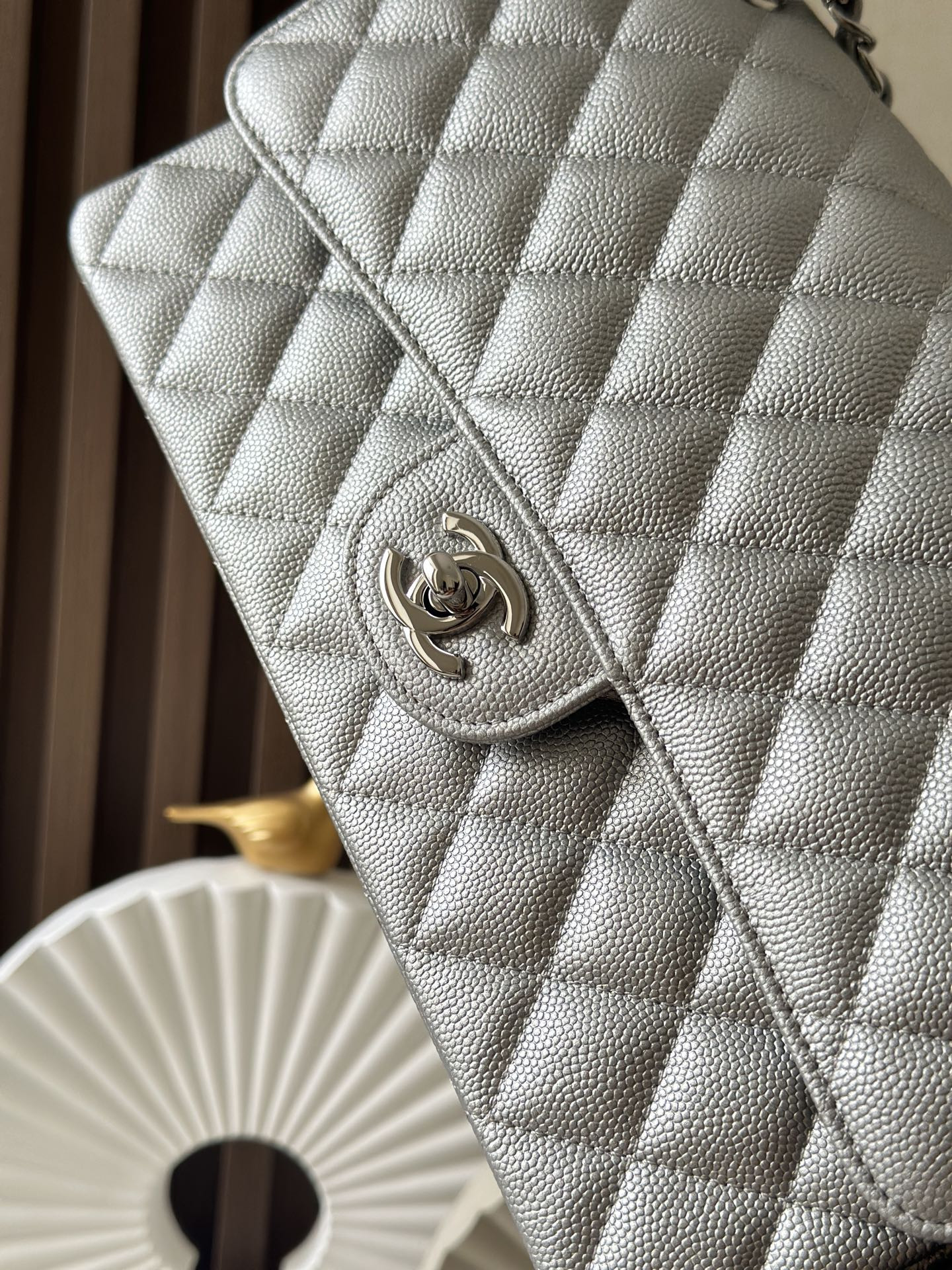 Ch**el classic flap bag 15x25.5x6cm