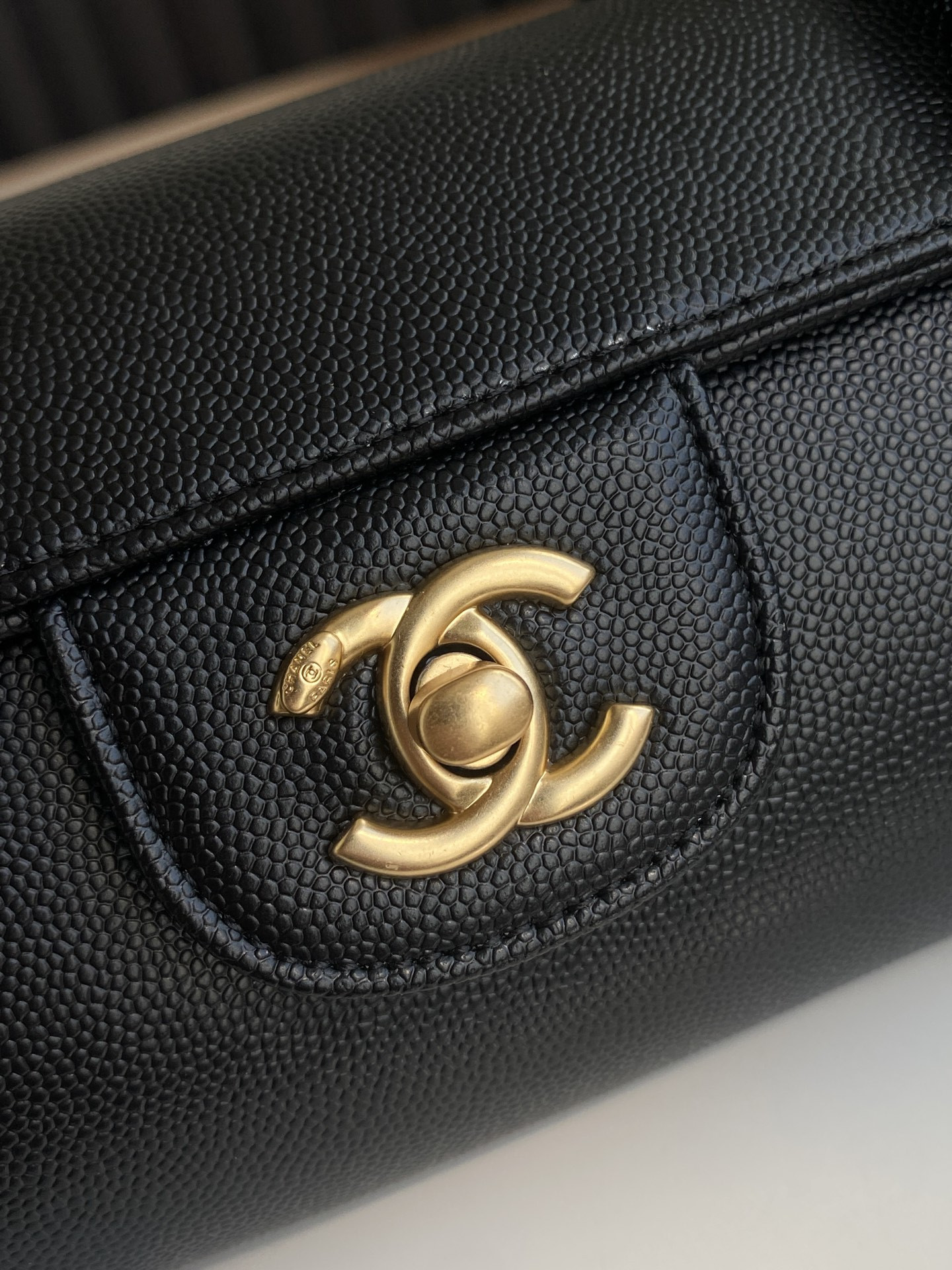 Ch**el small bowling bag as6143 10x20.5x10cm