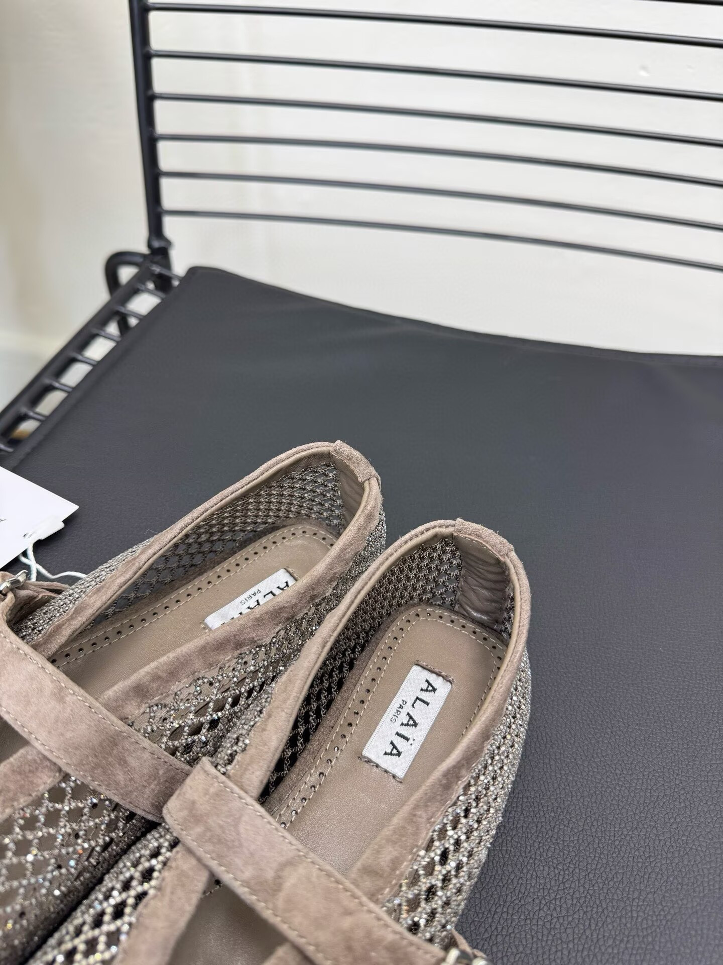 UA A1a1a BALLET FLATS IN FISHNET