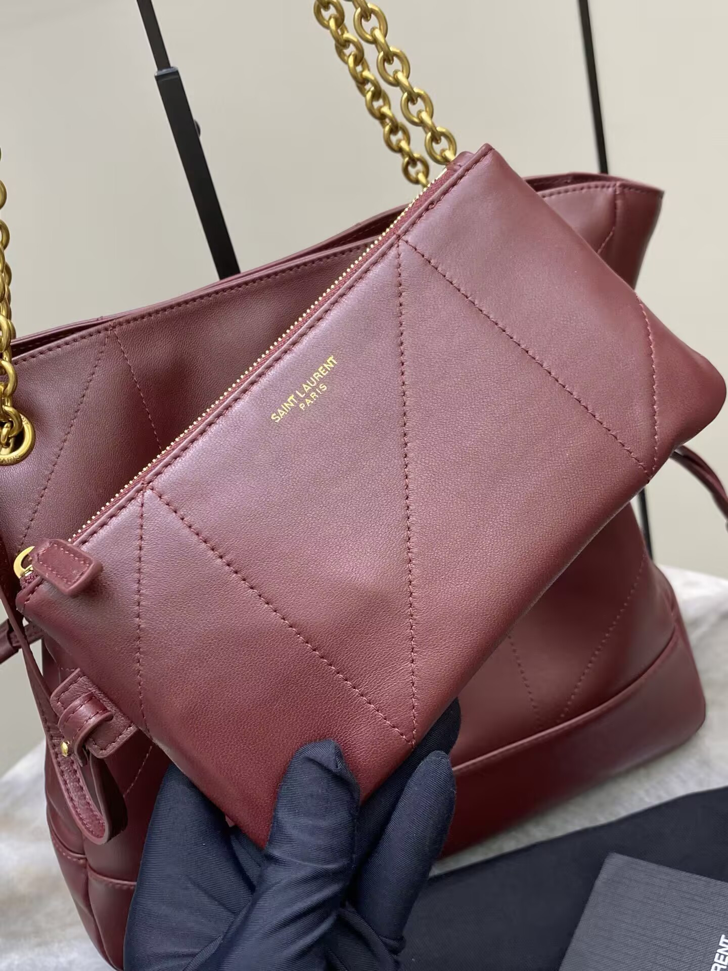Y51 jamie shopping small in lambskin 28x29x8cm