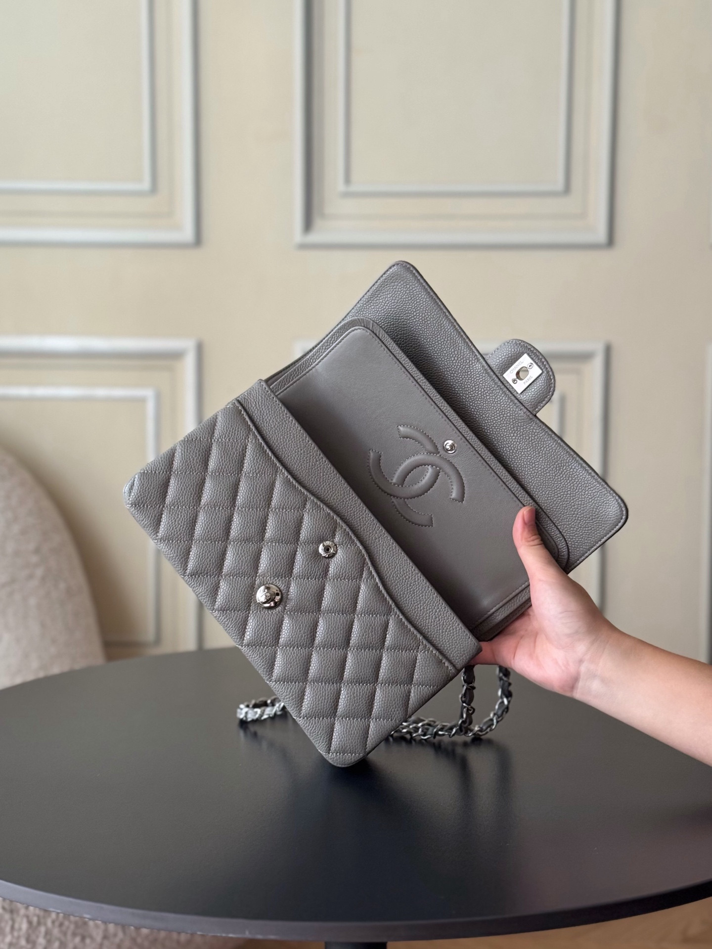 Ch**el flap bag 25x15.5x6.5cm