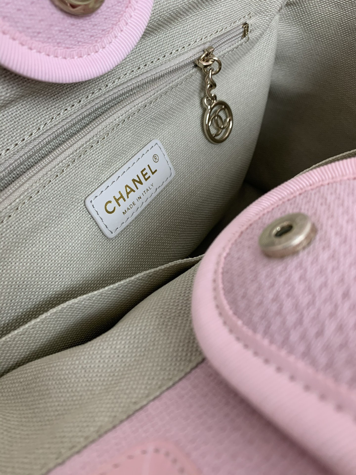 Ch**el Deauville Tote Shopping Bag 39x13x22cm