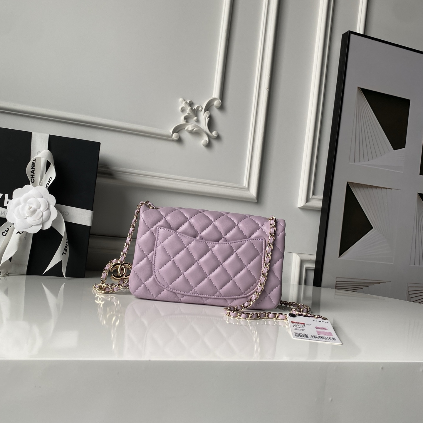 Ch**el classic flap handbag cf as5759 20x13x7cm