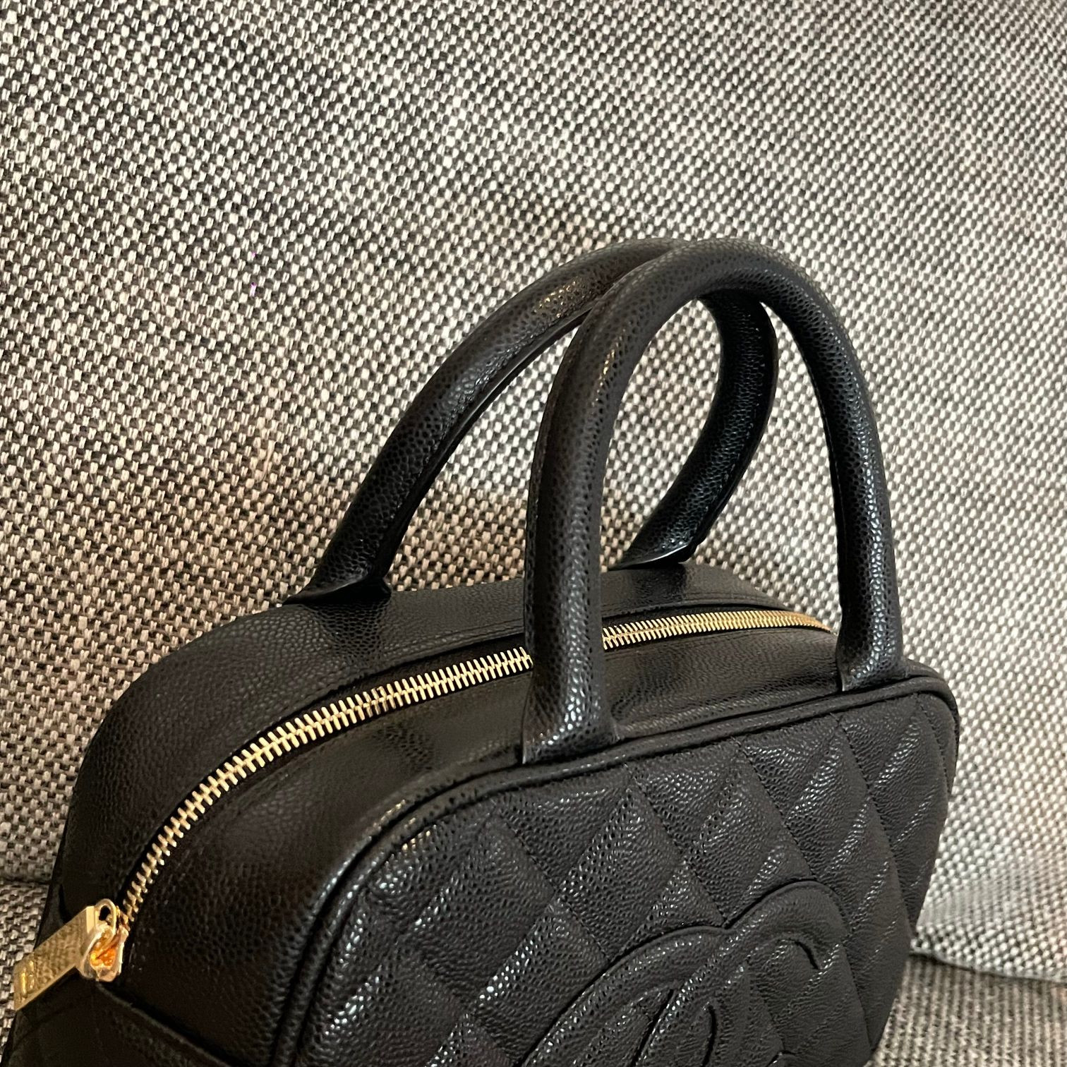 Ch**el bowling bag 29x17x10cm