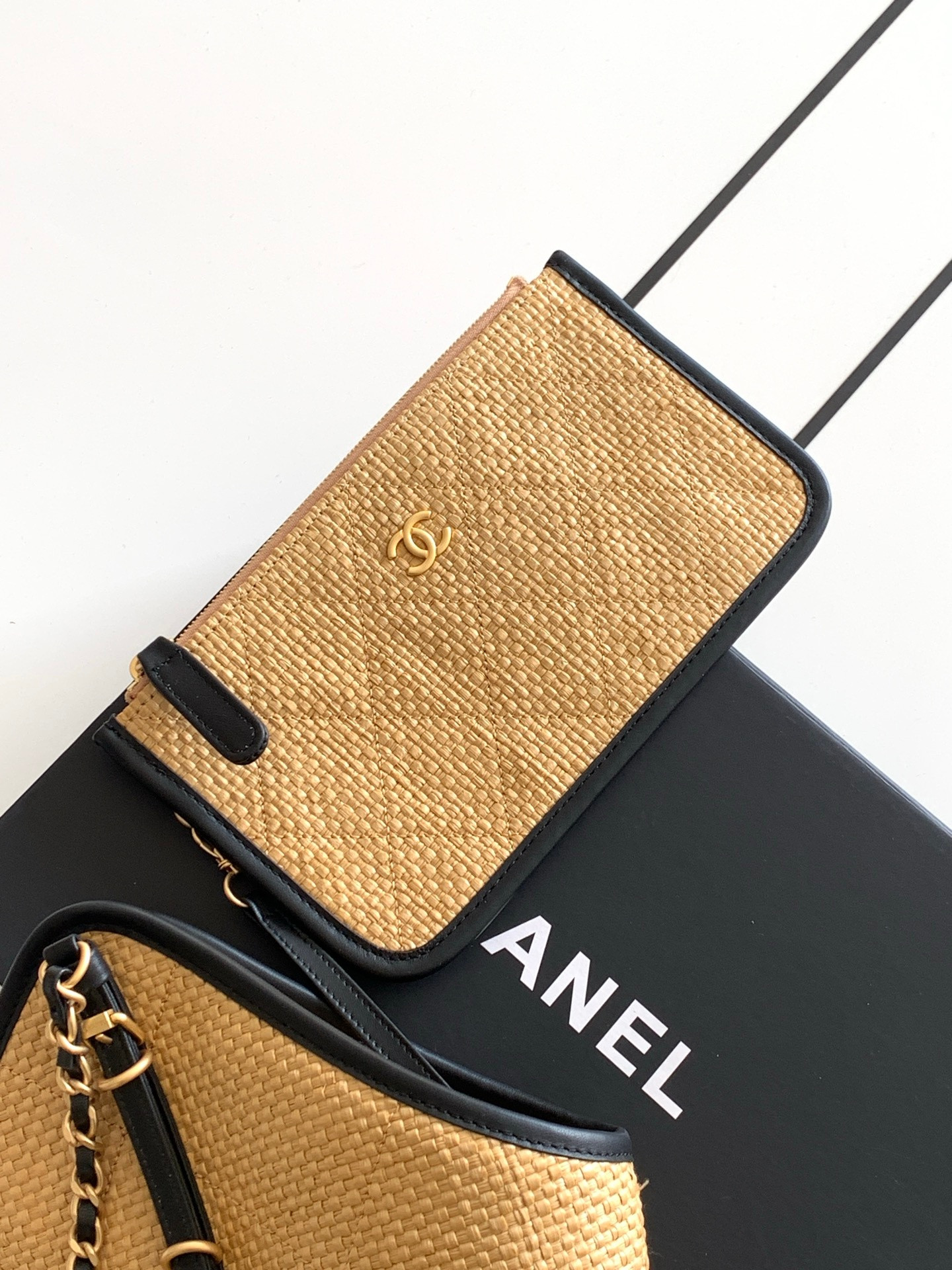 Ch**el shopping bag as5466 31x47x11cm