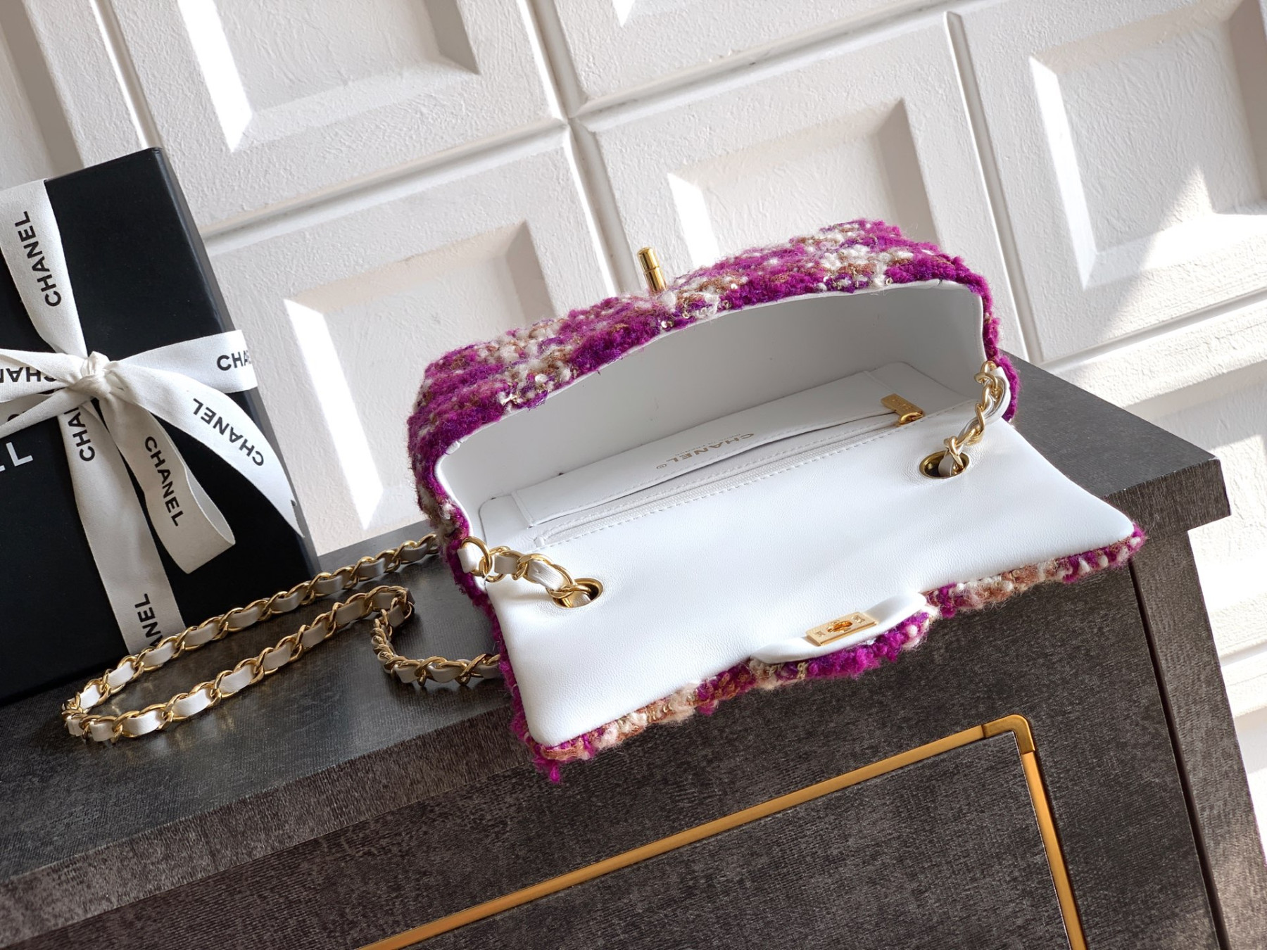 Ch**el mini flap bag 20x12x6cm
