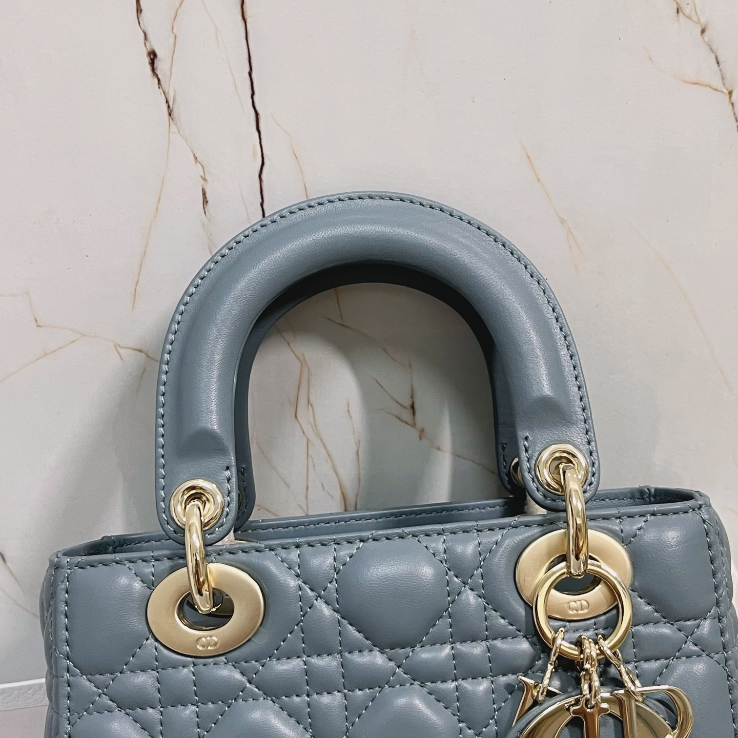 Small Lady D10r My ABCD10r Bag  Cloud Blue 8 x 6.5 x 3 inches
